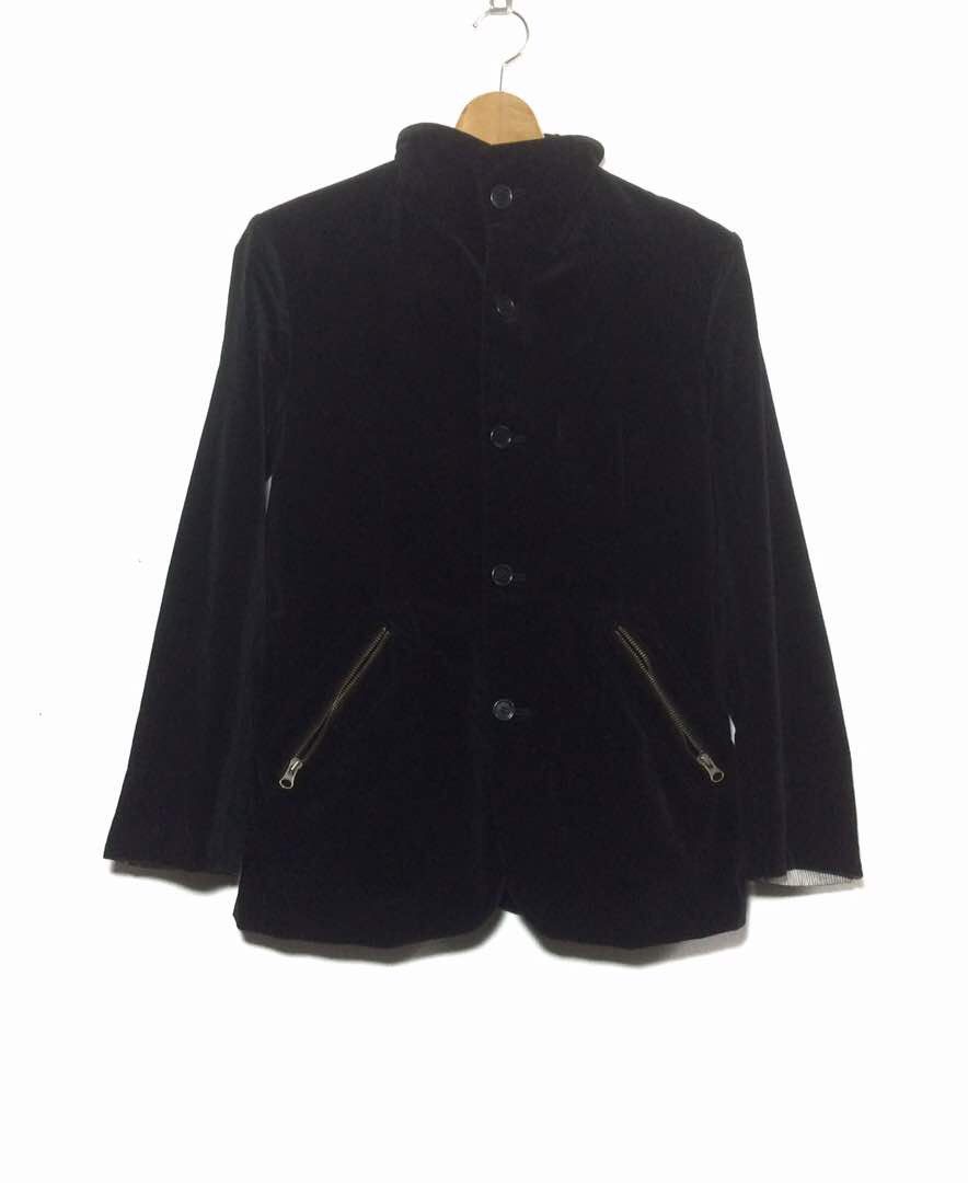 Japanese Brand × PPFM JAPANESE BRAND PPFM VELVET JACKET WITH ZIPPER POCKET Size US S / EU 44-46 / 1 - 1 Thumbnail