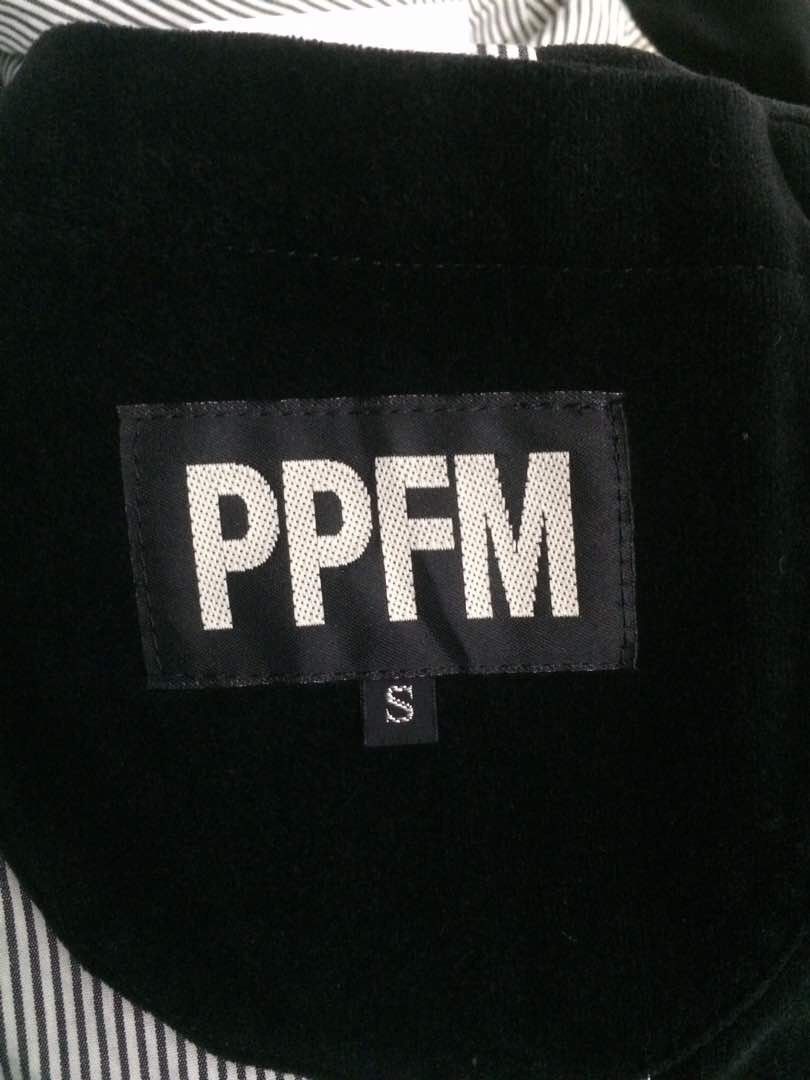 Japanese Brand × PPFM JAPANESE BRAND PPFM VELVET JACKET WITH ZIPPER POCKET Size US S / EU 44-46 / 1 - 6 Thumbnail