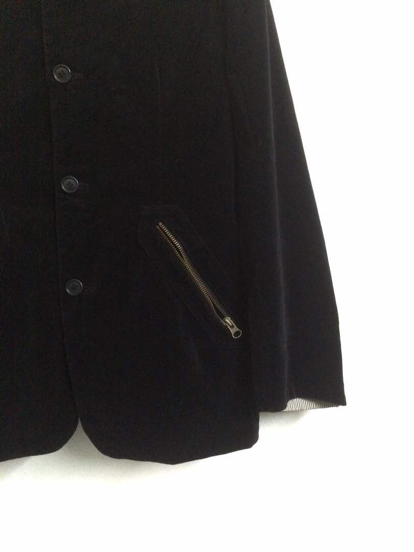 Japanese Brand × PPFM JAPANESE BRAND PPFM VELVET JACKET WITH ZIPPER POCKET Size US S / EU 44-46 / 1 - 5 Thumbnail