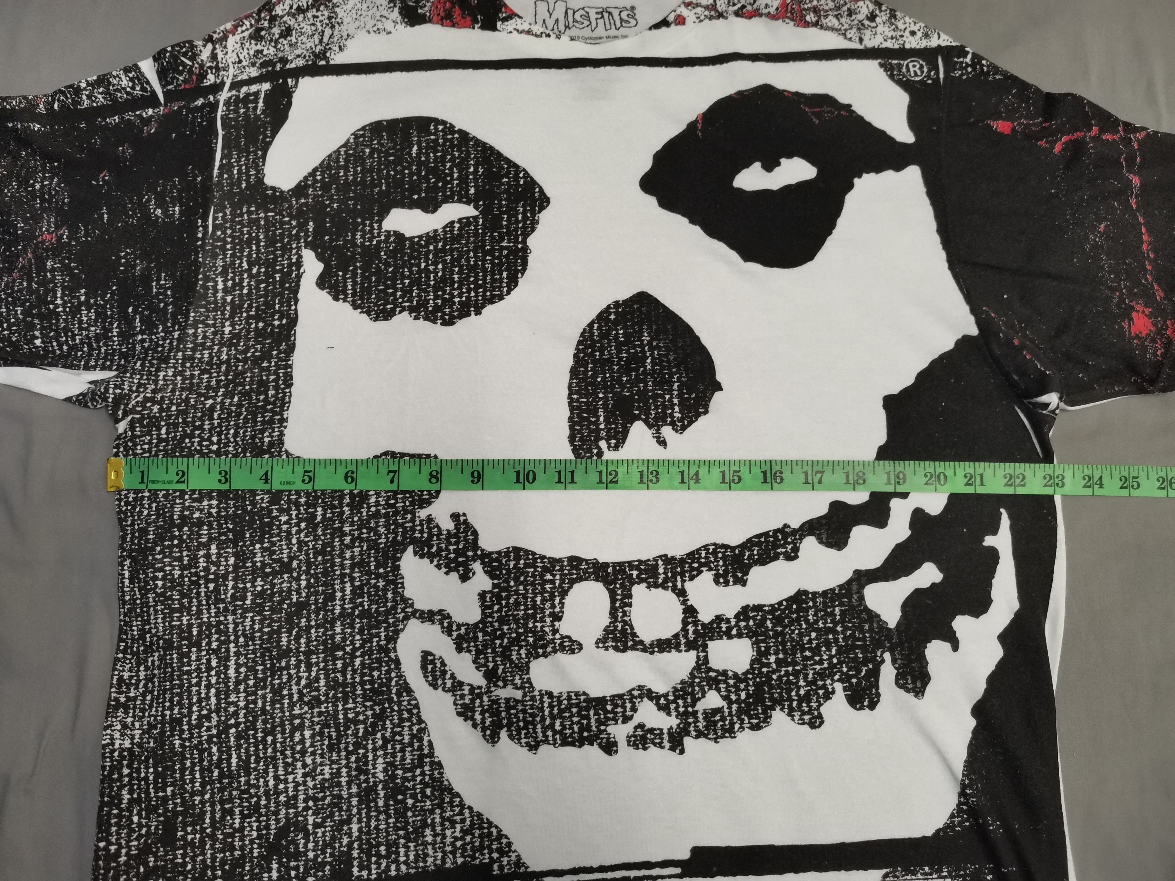 Band Tees Misfits Punk Rock OverPrint Tee Nofx Rancid Deftones Metal Size US XL / EU 56 / 4 - 5 Thumbnail