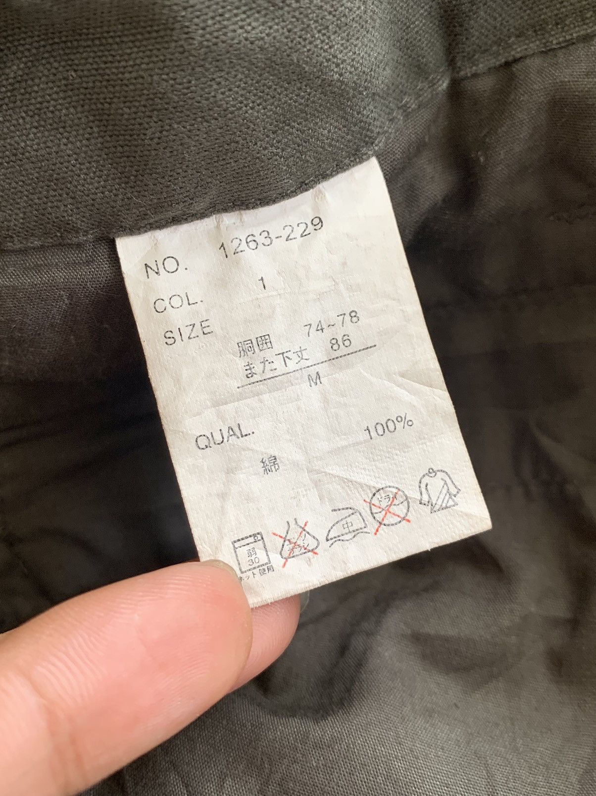 20471120 Vintage LOWBOX Cargo Bondage Tactical Multi Pocket Pants Size US 30 / EU 46 - 11 Thumbnail