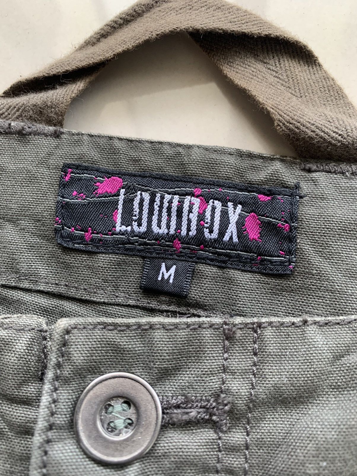 20471120 Vintage LOWBOX Cargo Bondage Tactical Multi Pocket Pants Size US 30 / EU 46 - 10 Thumbnail