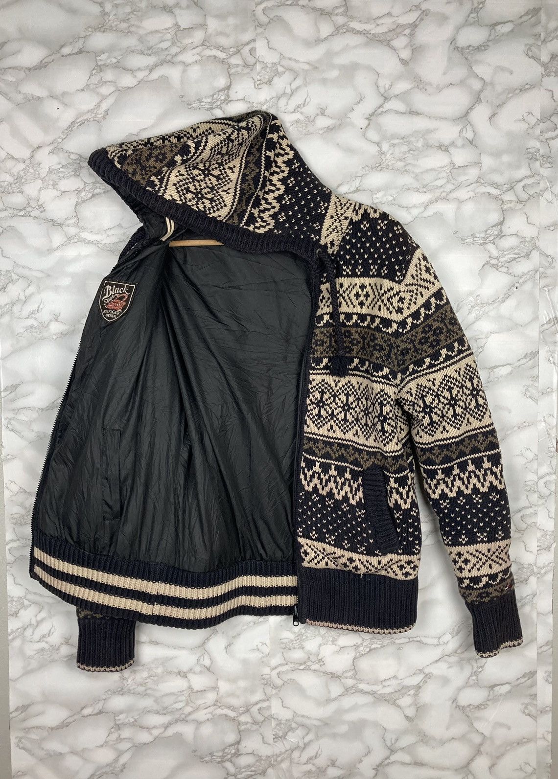 Tommy Hilfiger Tommy Hilfiger Denim Black Snake Sweater Hoodie #56-1 Size US S / EU 44-46 / 1 - 3 Thumbnail