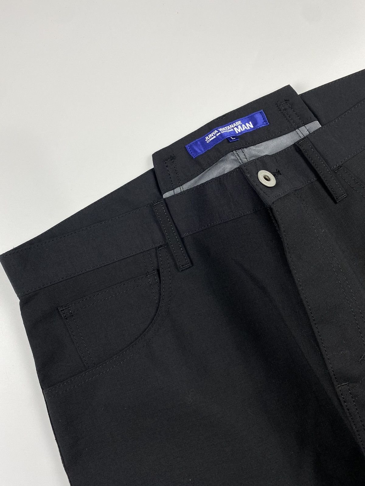 Junya Watanabe Junya Watanabe F/W’18 Laminated Tropical Wool Pants Size US 34 / EU 50 - 4 Thumbnail