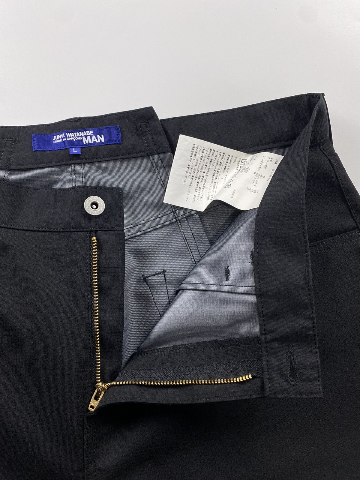 Junya Watanabe Junya Watanabe F/W’18 Laminated Tropical Wool Pants Size US 34 / EU 50 - 7 Thumbnail