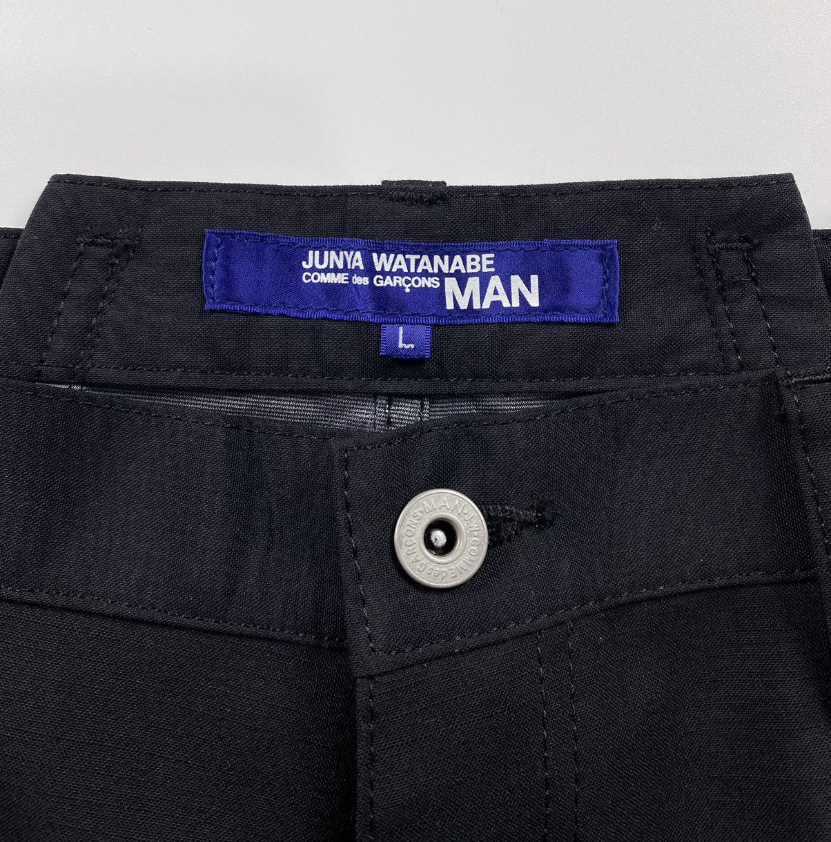 Junya Watanabe Junya Watanabe F/W’18 Laminated Tropical Wool Pants Size US 34 / EU 50 - 10 Thumbnail