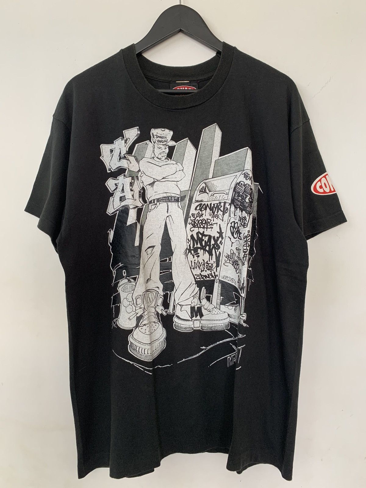 Rap Tees × Streetwear × Vintage Vintage 90s CONART Mear One 