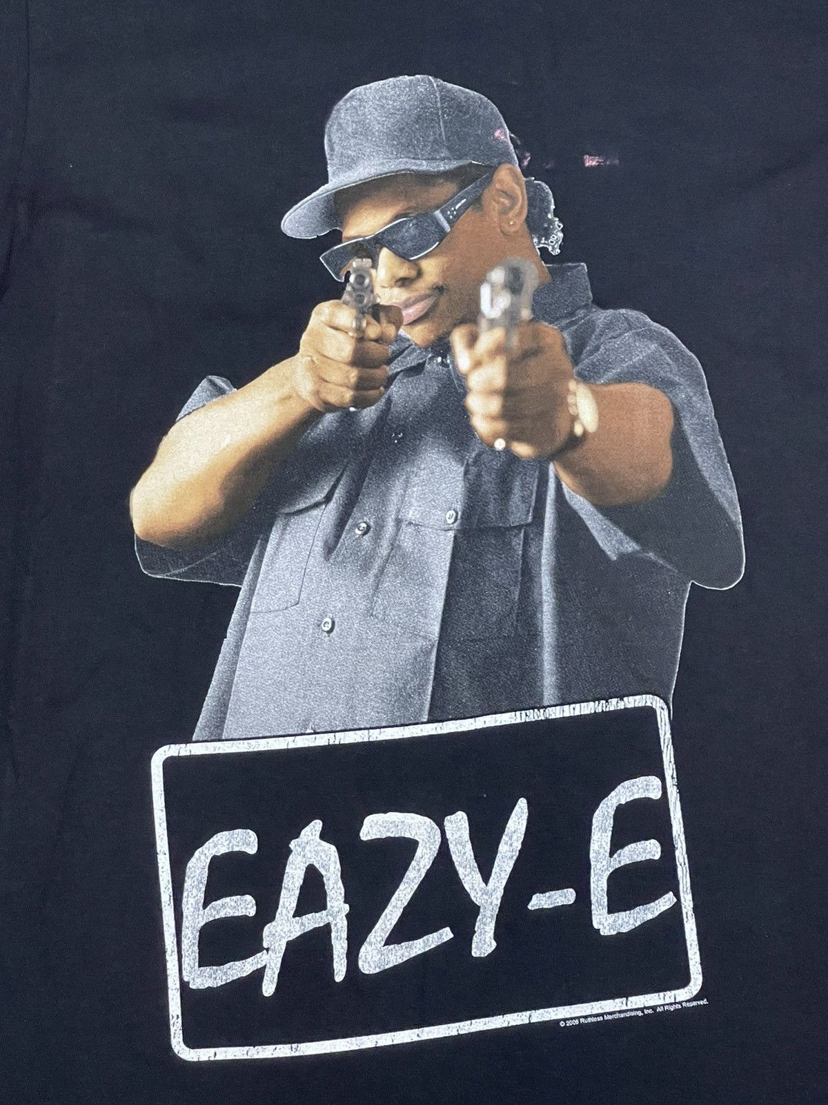 Band Tees × Rap Tees × Vintage Vintage 2006 EAZY-E Ruthless Record