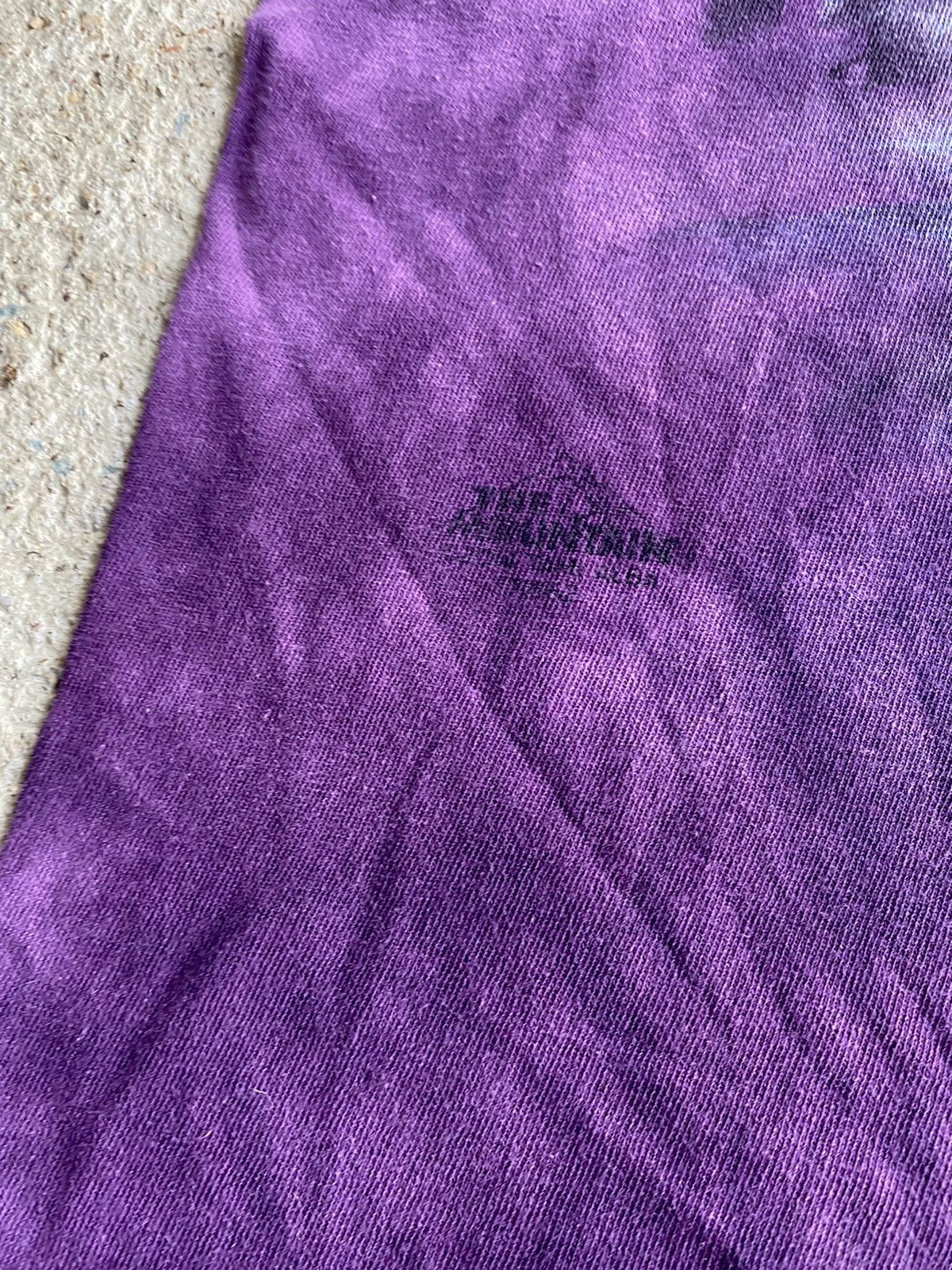 The Mountain × Vintage Vintage Y2K The Mountain Wolf Moon Purple Shirt Size US L / EU 52-54 / 3 - 4 Thumbnail