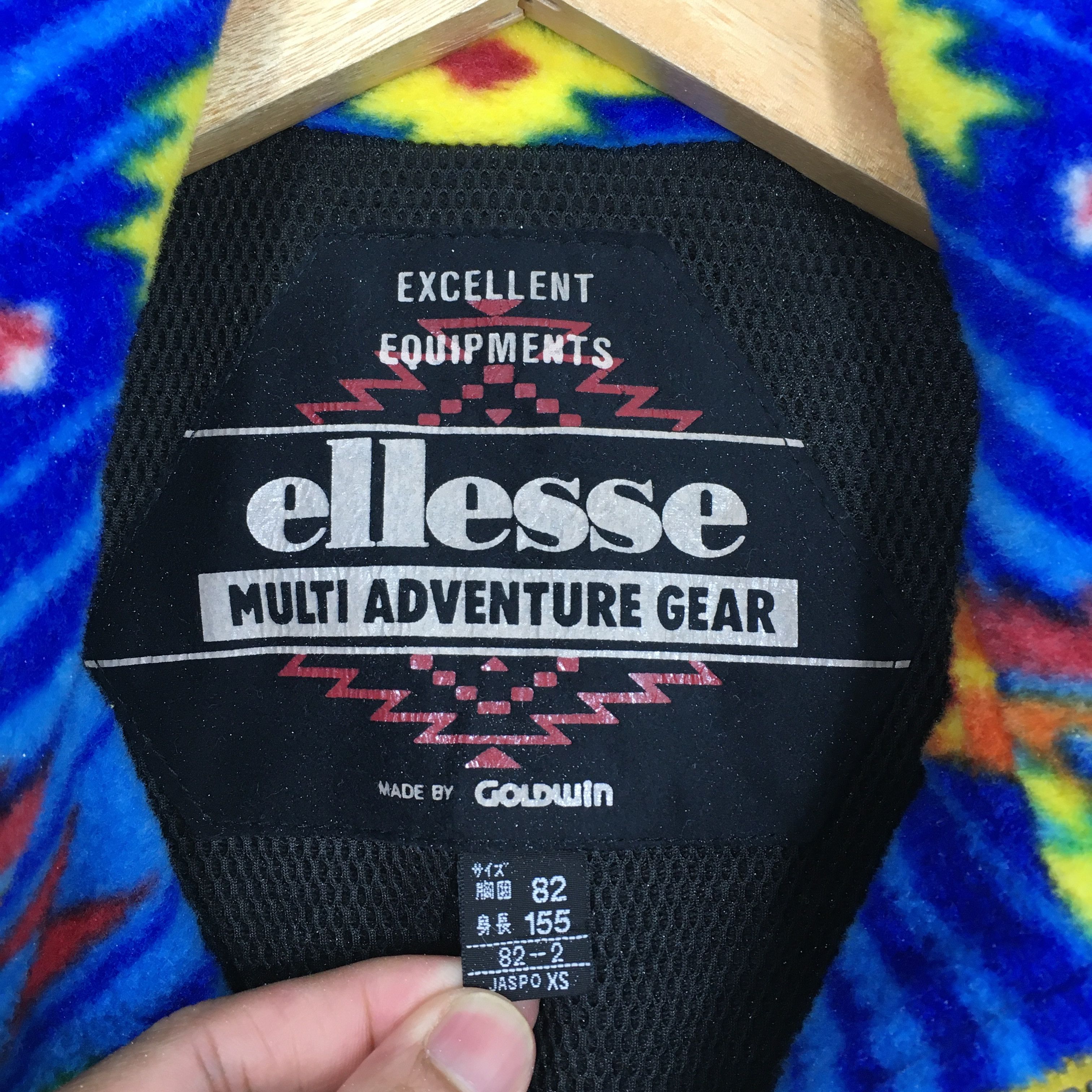 Ellesse × Vintage Vintage Ellesse Hoodie Ski Wear Yellow Jacket Large Size US L / EU 52-54 / 3 - 6 Thumbnail