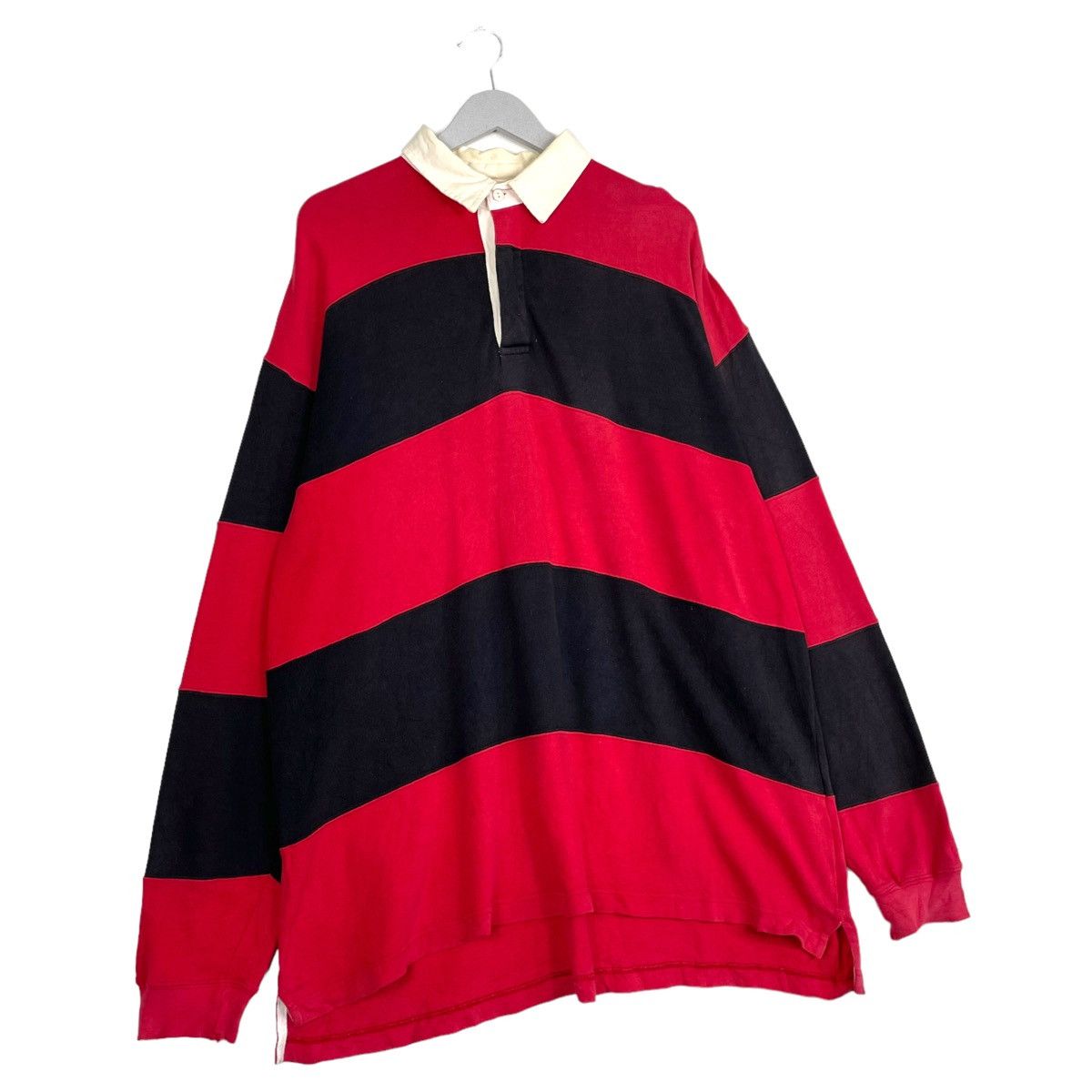 Japanese Brand 💥90s POLO RUGBY ST JOHNs BAY LONG SLEEVE Size US L / EU 52-54 / 3 - 3 Thumbnail