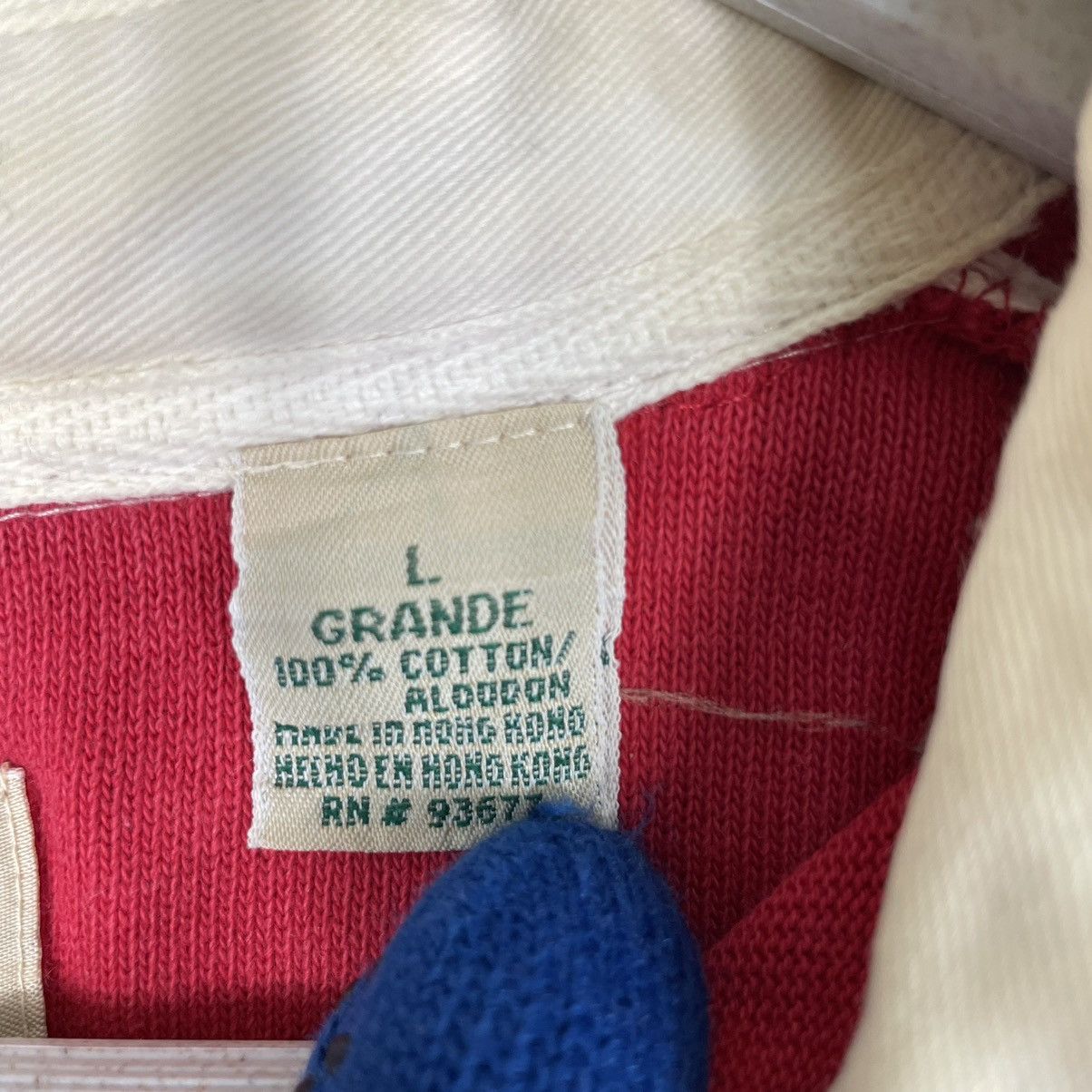 Japanese Brand 💥90s POLO RUGBY ST JOHNs BAY LONG SLEEVE Size US L / EU 52-54 / 3 - 9 Thumbnail