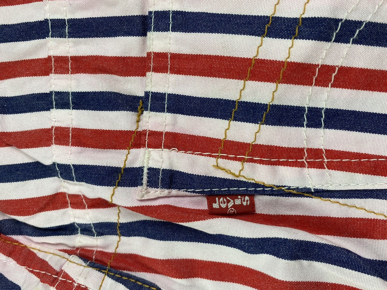 Junya Watanabe Junya Watanabe x Levis AD2002 Stripe Pants Size US 32 / EU 48 - 12 Thumbnail