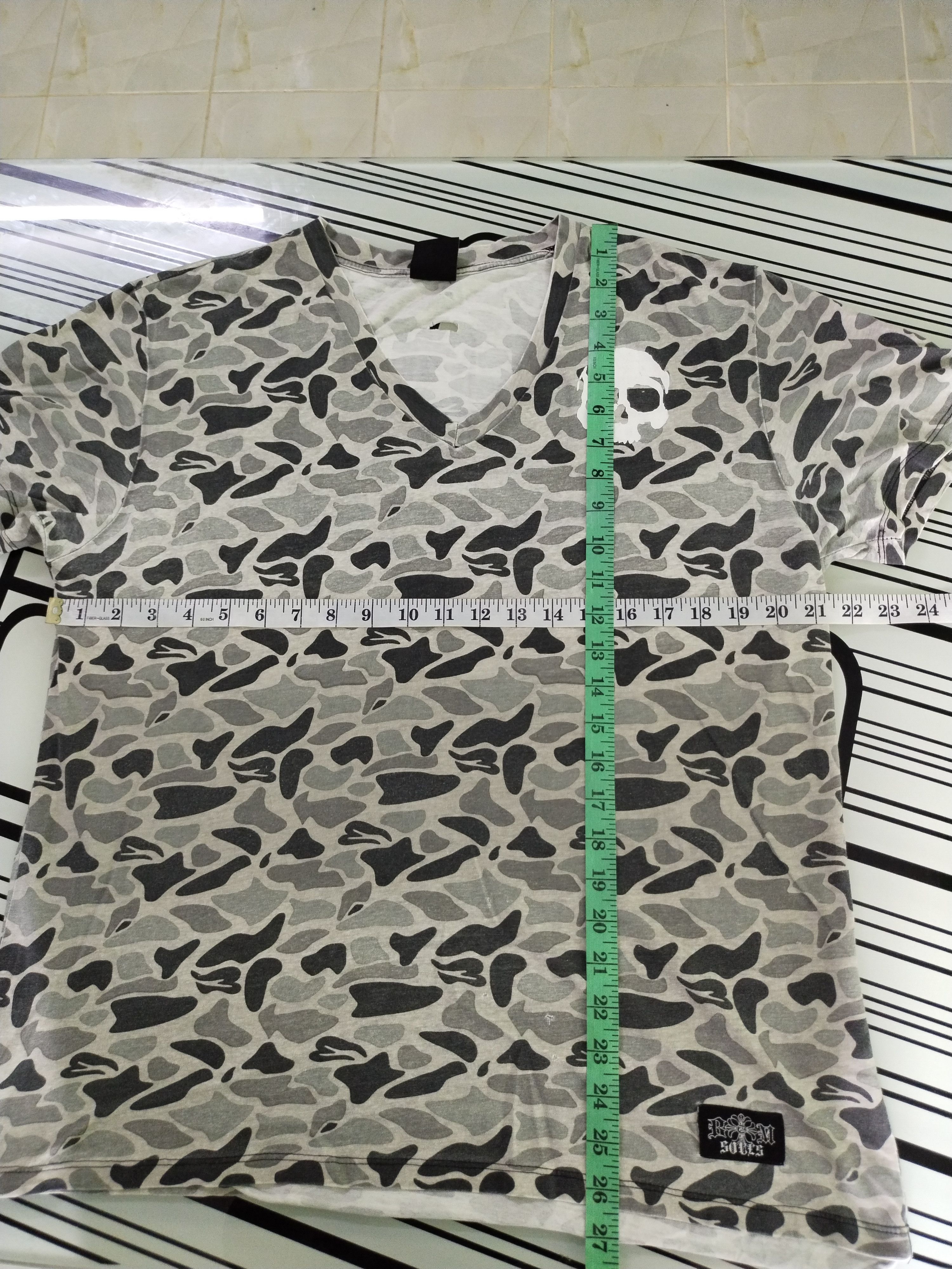 Japanese Brand SKULL CAMO CONTINUE TO HOVER TEE Size US M / EU 48-50 / 2 - 15 Thumbnail