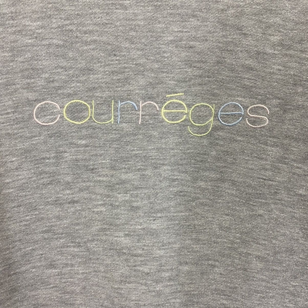 Courreges × Vintage Vintage Courreges Paris Big Logo Crewneck Sweatshirt Size M Size US S / EU 44-46 / 1 - 5 Thumbnail