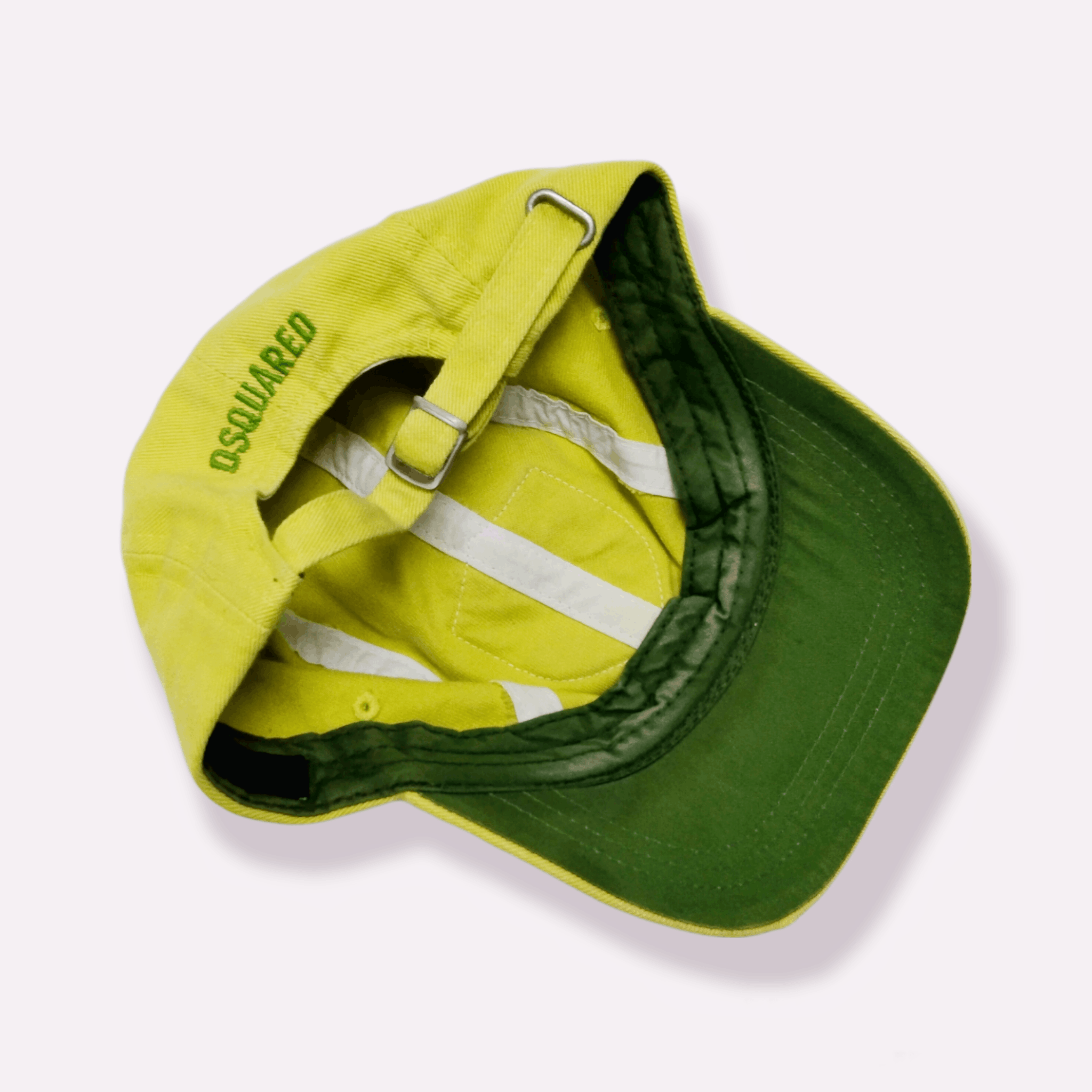 Dsquared2 × Vintage DSQUARED2 - DISTRESSED 4 PANEL STRAPBACK Size ONE SIZE - 13 Thumbnail