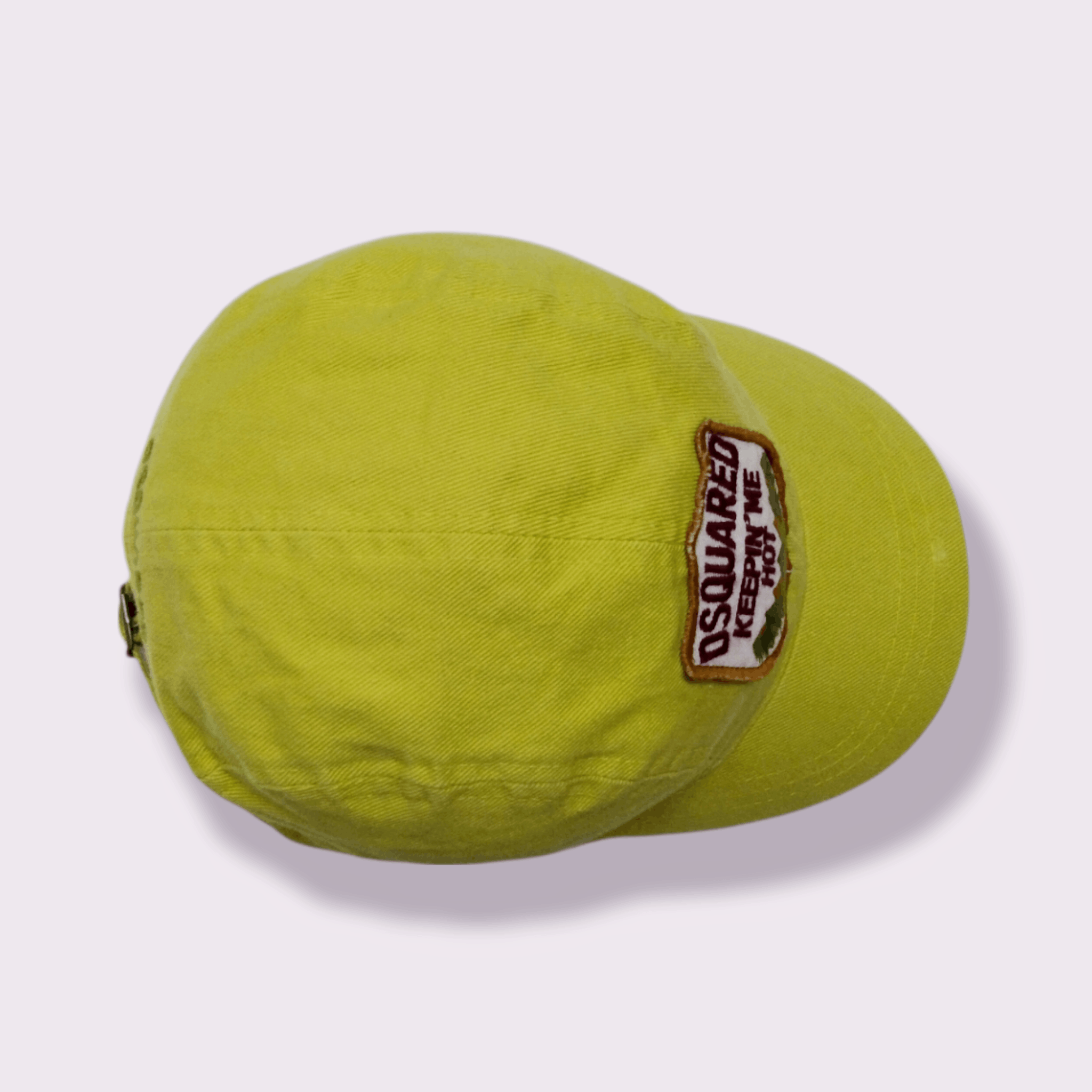 Dsquared2 × Vintage DSQUARED2 - DISTRESSED 4 PANEL STRAPBACK Size ONE SIZE - 9 Thumbnail