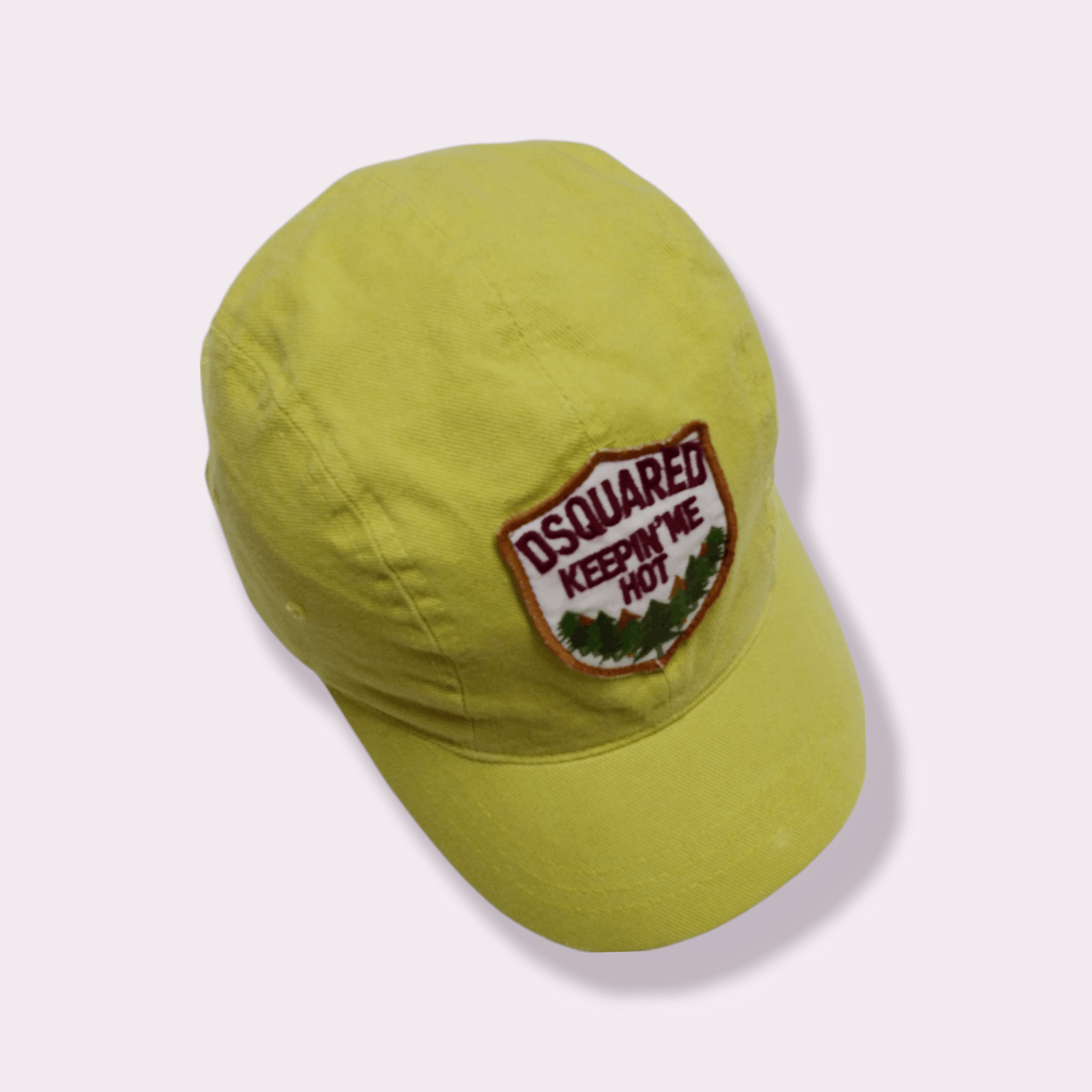 Dsquared2 × Vintage DSQUARED2 - DISTRESSED 4 PANEL STRAPBACK Size ONE SIZE - 10 Thumbnail