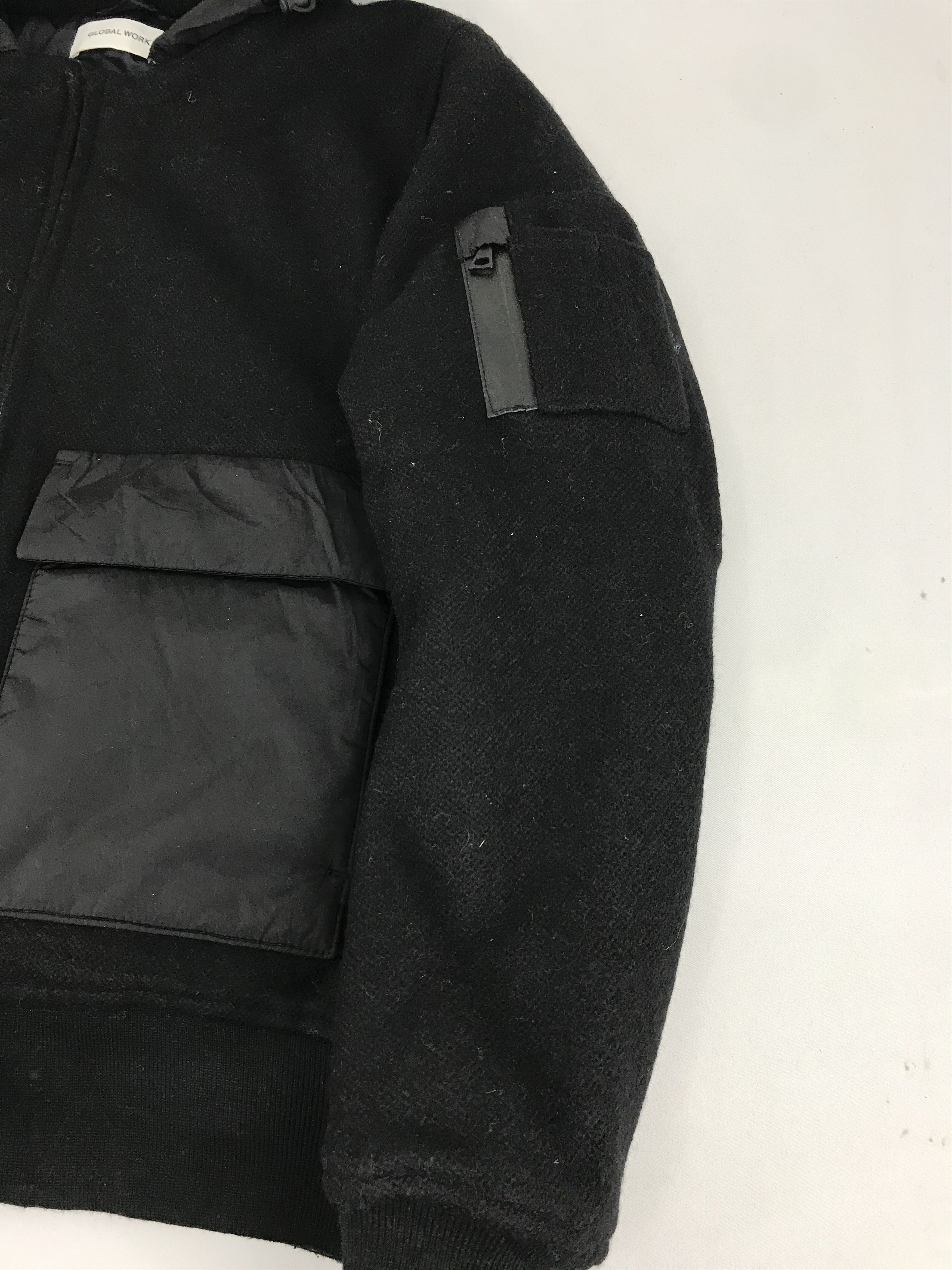 Global Work × Japanese Brand Global Work Hoodies Jacket Tactical Varsity Padded Size US M / EU 48-50 / 2 - 3 Thumbnail