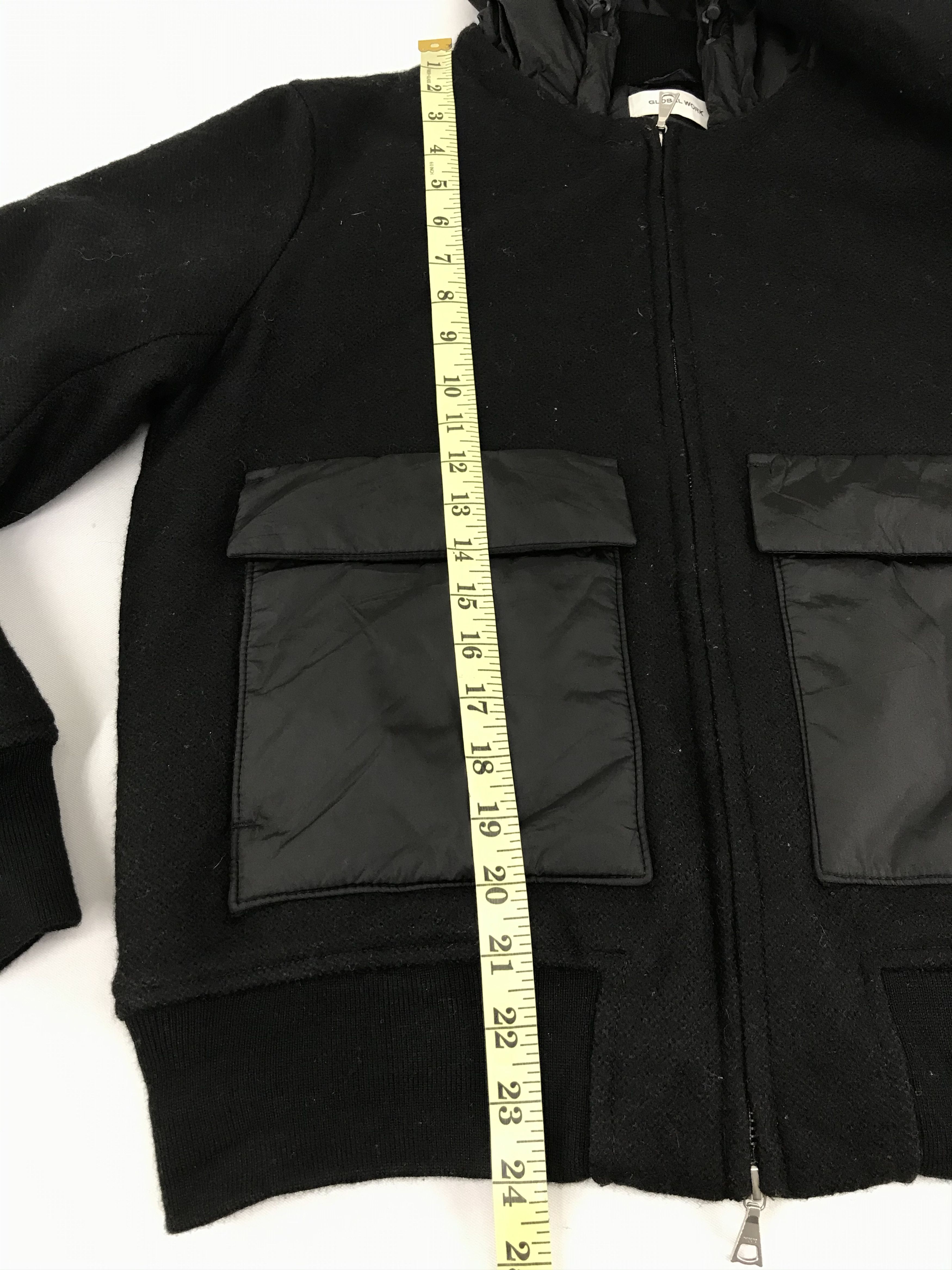 Global Work × Japanese Brand Global Work Hoodies Jacket Tactical Varsity Padded Size US M / EU 48-50 / 2 - 9 Thumbnail