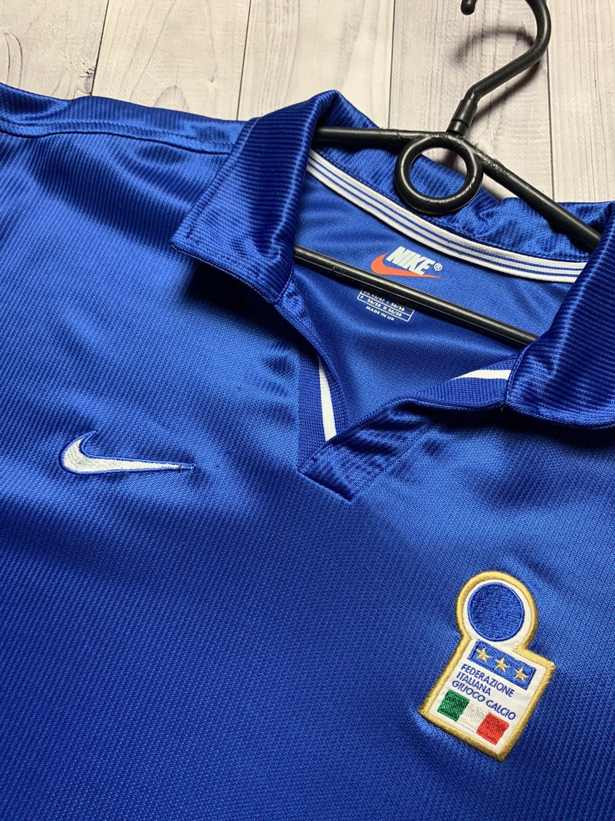 Nike × Vintage Vintage Nike Italy soccer jersey size XL Size US XL / EU 56 / 4 - 6 Thumbnail