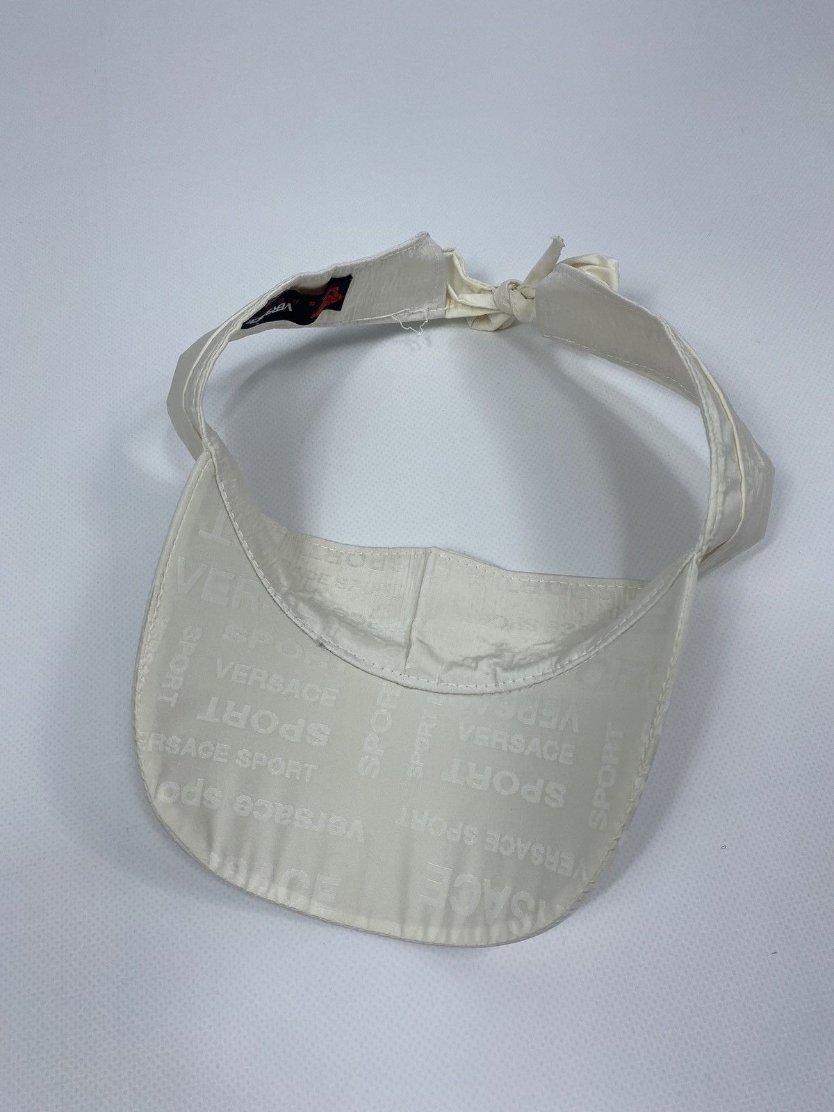 Versace 🔥LASTDROP🔥 Y2K Versace Sport Monogram Strap Bandana Cap Size ONE SIZE - 9 Thumbnail