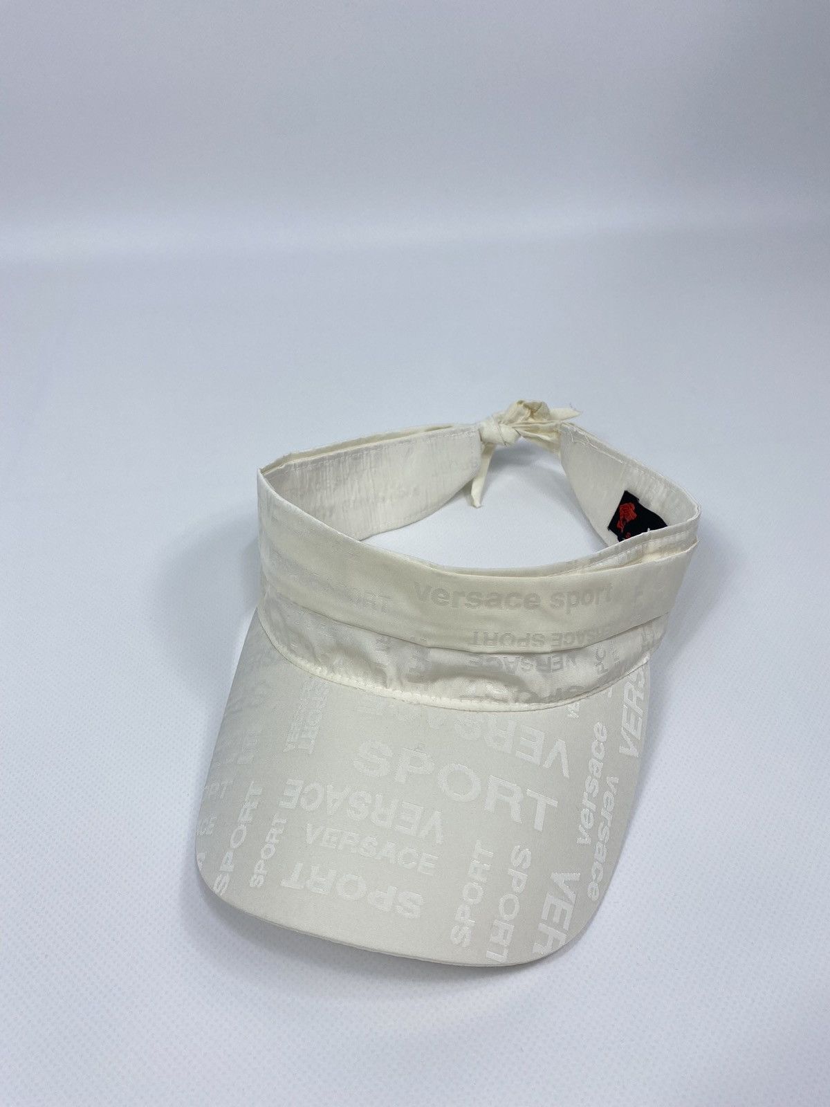 Versace 🔥LASTDROP🔥 Y2K Versace Sport Monogram Strap Bandana Cap Size ONE SIZE - 2 Thumbnail