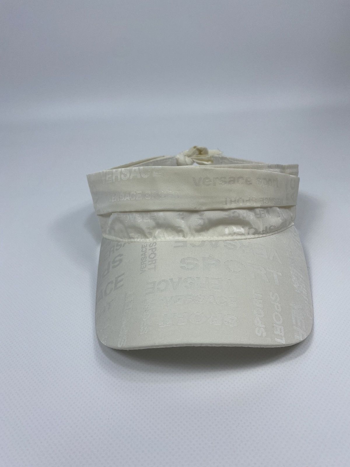 Versace 🔥LASTDROP🔥 Y2K Versace Sport Monogram Strap Bandana Cap Size ONE SIZE - 5 Thumbnail