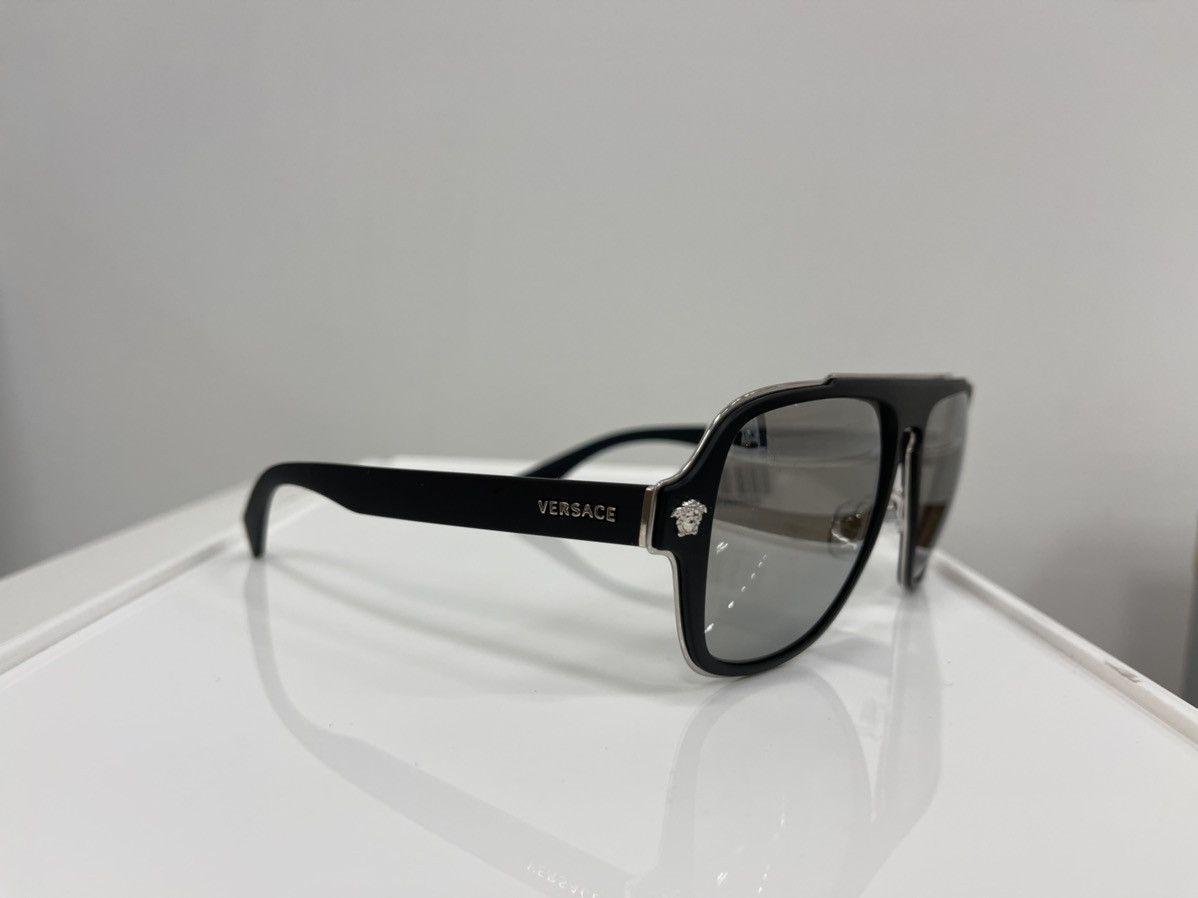 Rap Tees × Versace × Vintage NEW Versace Biggie Smalls Medusa BIG Sunglasses Glasses Size ONE SIZE - 1 Thumbnail