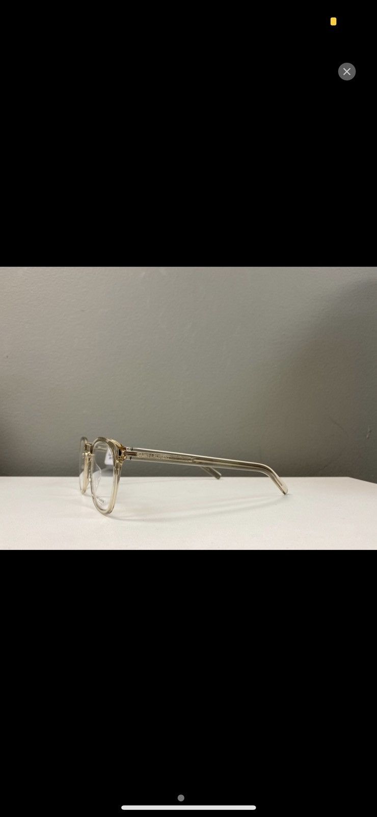 Saint Laurent Paris × Yves Saint Laurent NEW Saint Laurent SL30SLIM Glasses Size ONE SIZE - 2 Thumbnail
