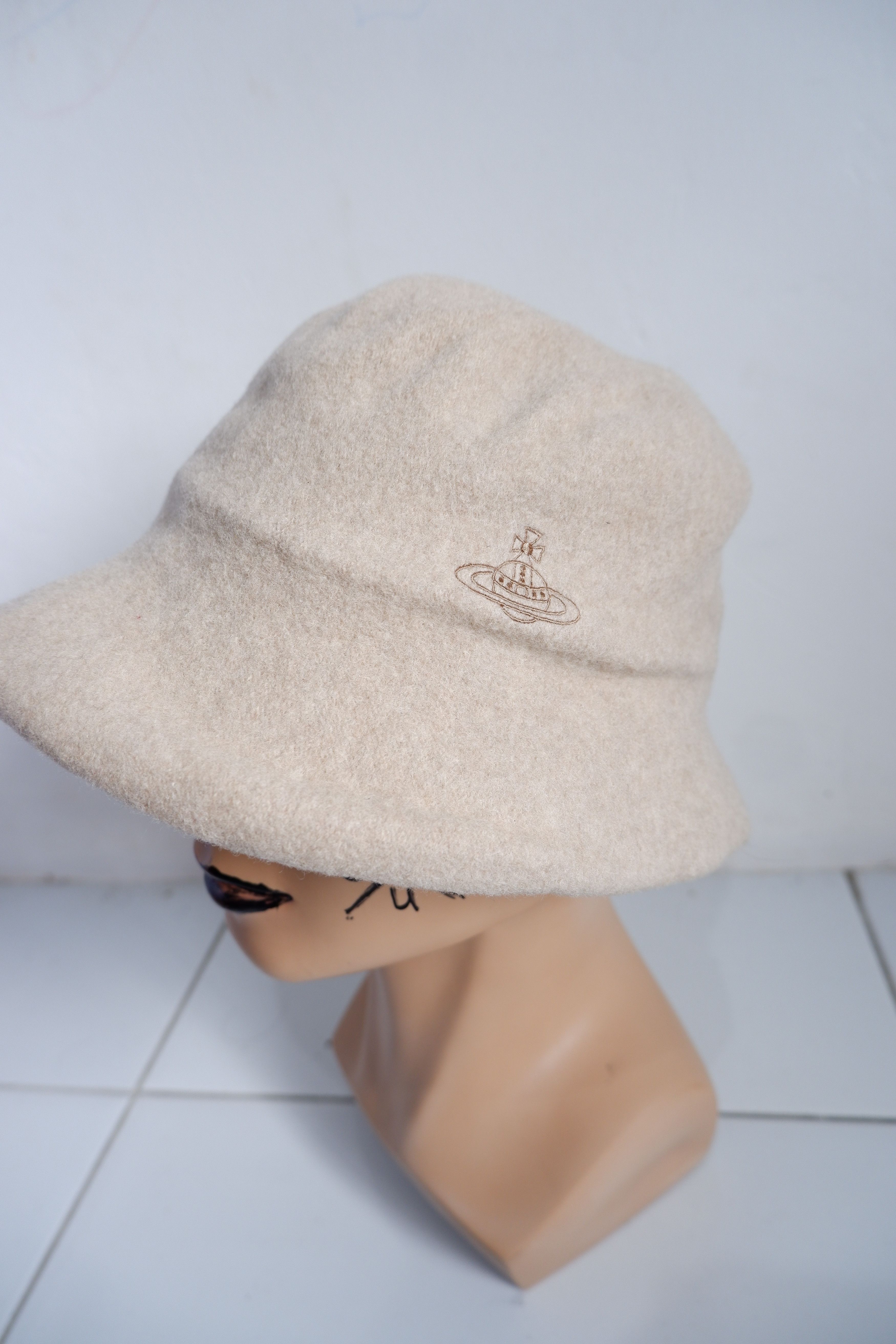 Vivienne Westwood Vivienne Westwood Wool Bucket Hat Size ONE SIZE - 4 Thumbnail