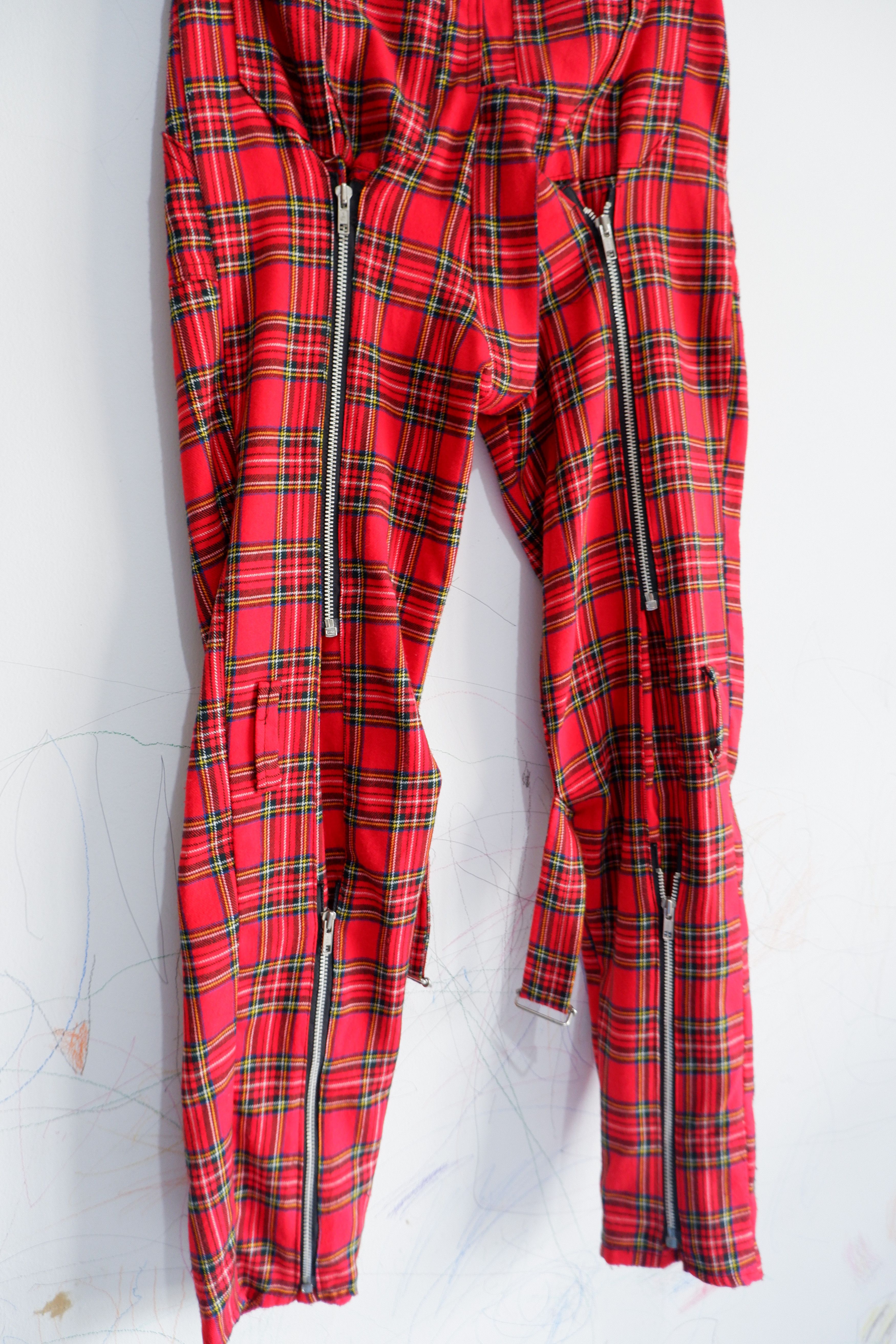 20471120 Archive S.E.X by Angromania UK Bondage Punk Pants Size US 32 / EU 48 - 8 Thumbnail
