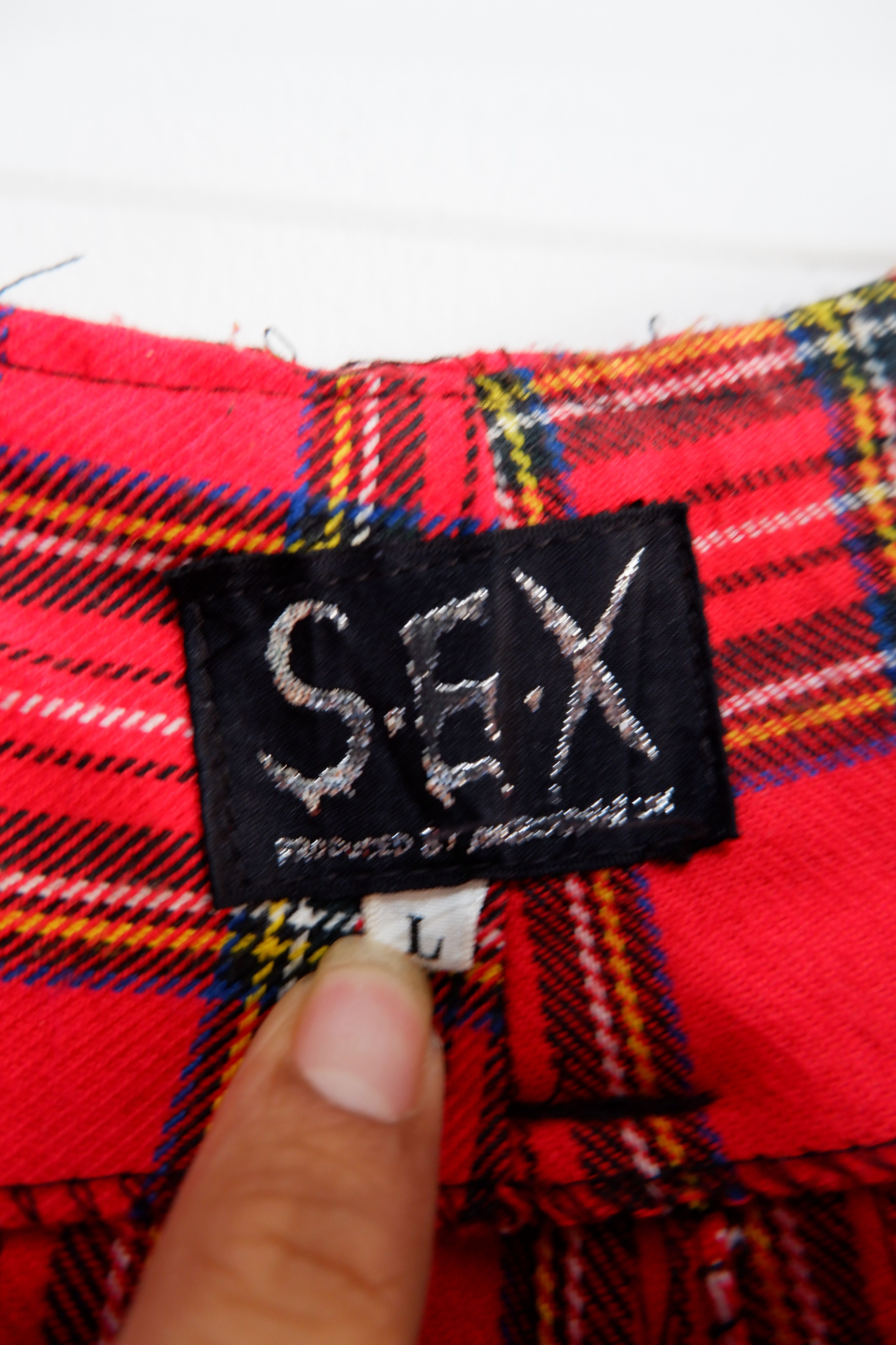 20471120 Archive S.E.X by Angromania UK Bondage Punk Pants Size US 32 / EU 48 - 6 Thumbnail