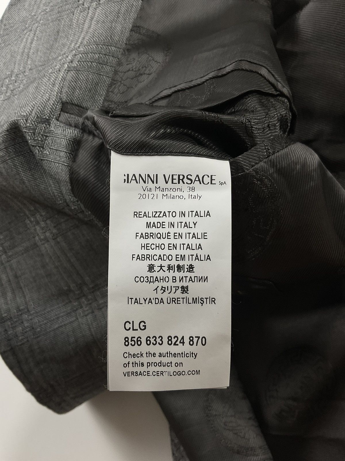 Versace Versace F/W'15 Tailored Jacket Size US XL / EU 56 / 4 - 15 Thumbnail