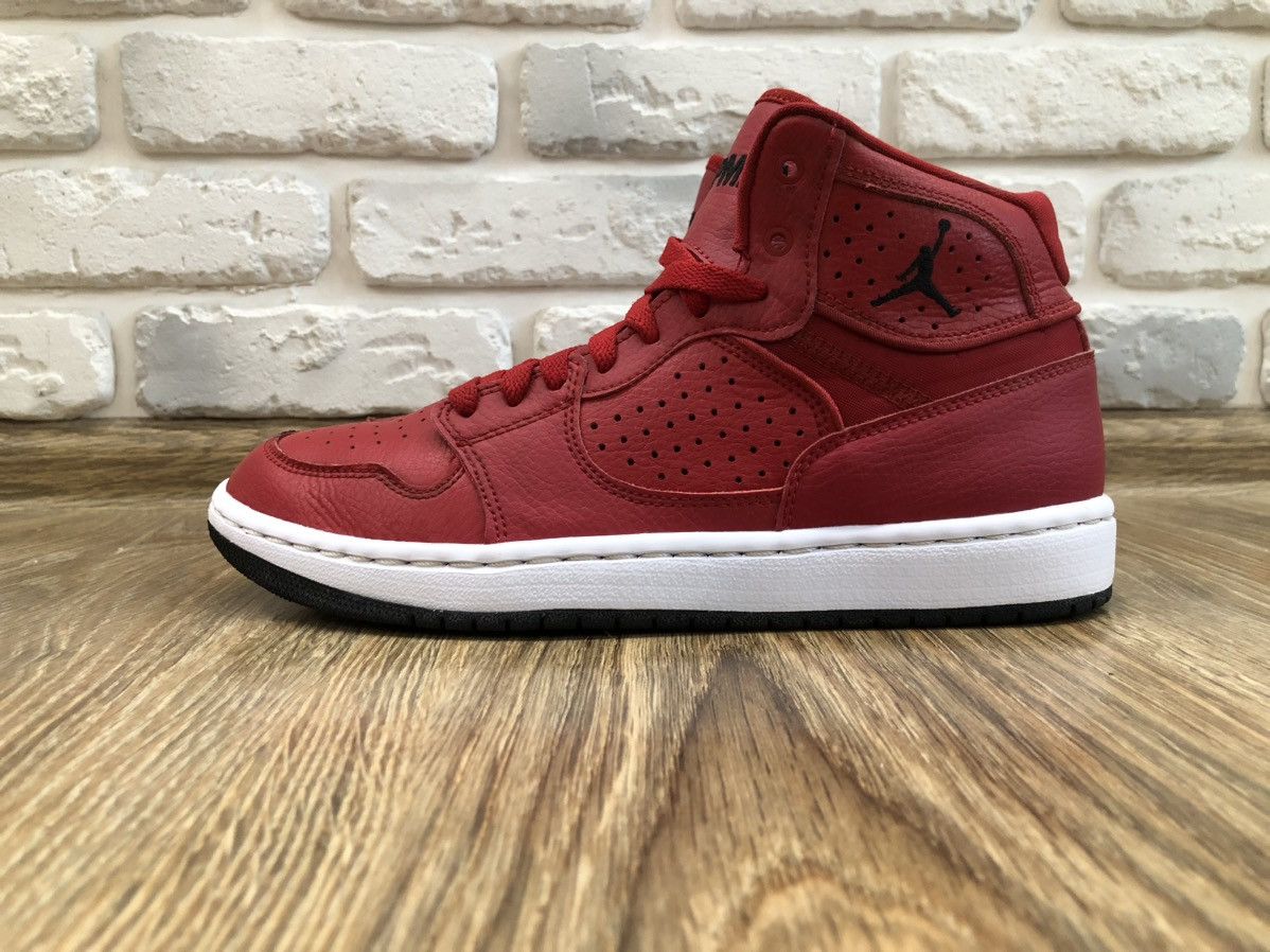 Red Jordan Access Men's Shoe Nike Air Jordan Access Black Gym