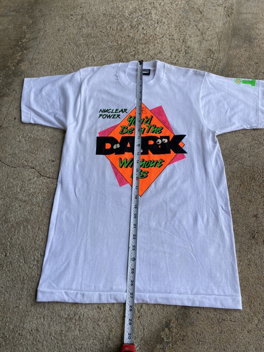 Japanese Brand × Vintage Vintage Crazy 90’s Nuclear Power ☢️ Saying Funny Shirt Size US M / EU 48-50 / 2 - 7 Thumbnail