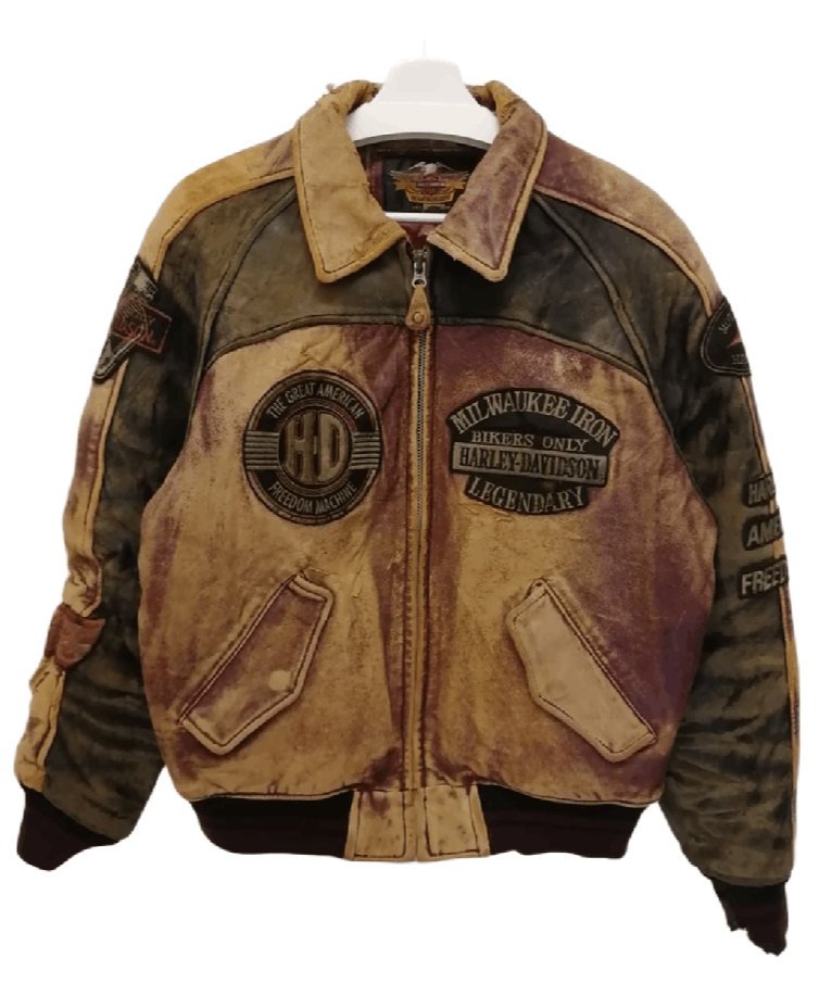 ビンテージ Harley-Davidsonレザージャケット L ミルウォーキー