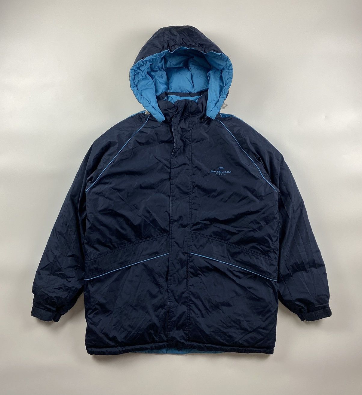 Balenciaga Vintage Balenciaga Puffer Jacket Size US XL / EU 56 / 4 - 6 Thumbnail