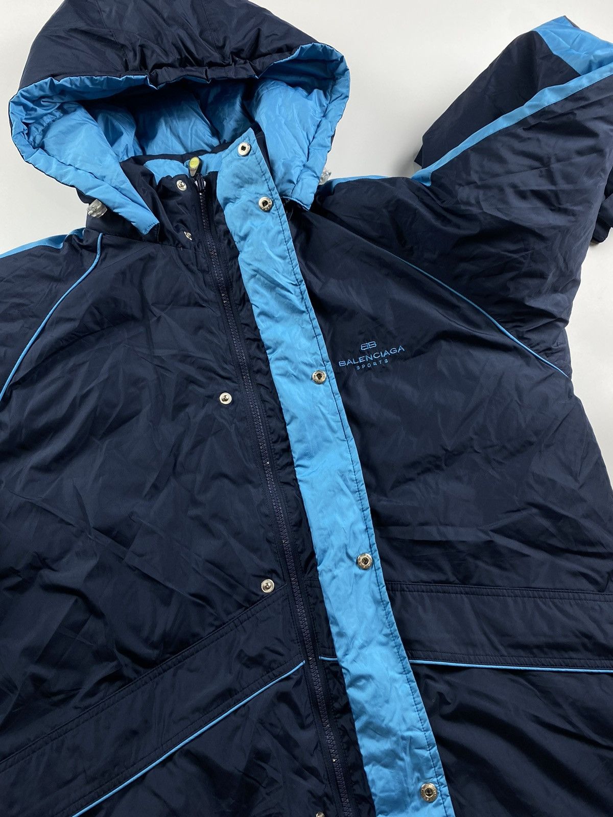 Balenciaga Vintage Balenciaga Puffer Jacket Size US XL / EU 56 / 4 - 14 Thumbnail