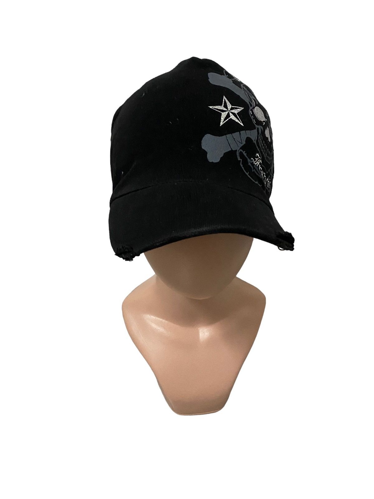 Vintage Vintage Punk Rock Super Danger Black Hat Size ONE SIZE - 3 Thumbnail