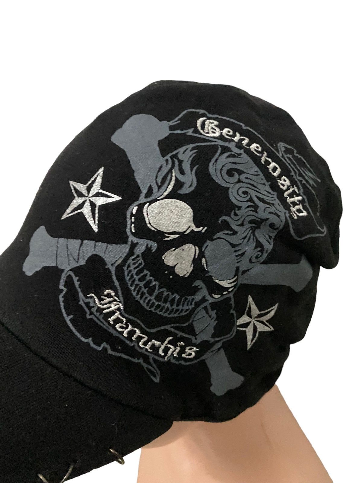 Vintage Vintage Punk Rock Super Danger Black Hat Size ONE SIZE - 9 Thumbnail