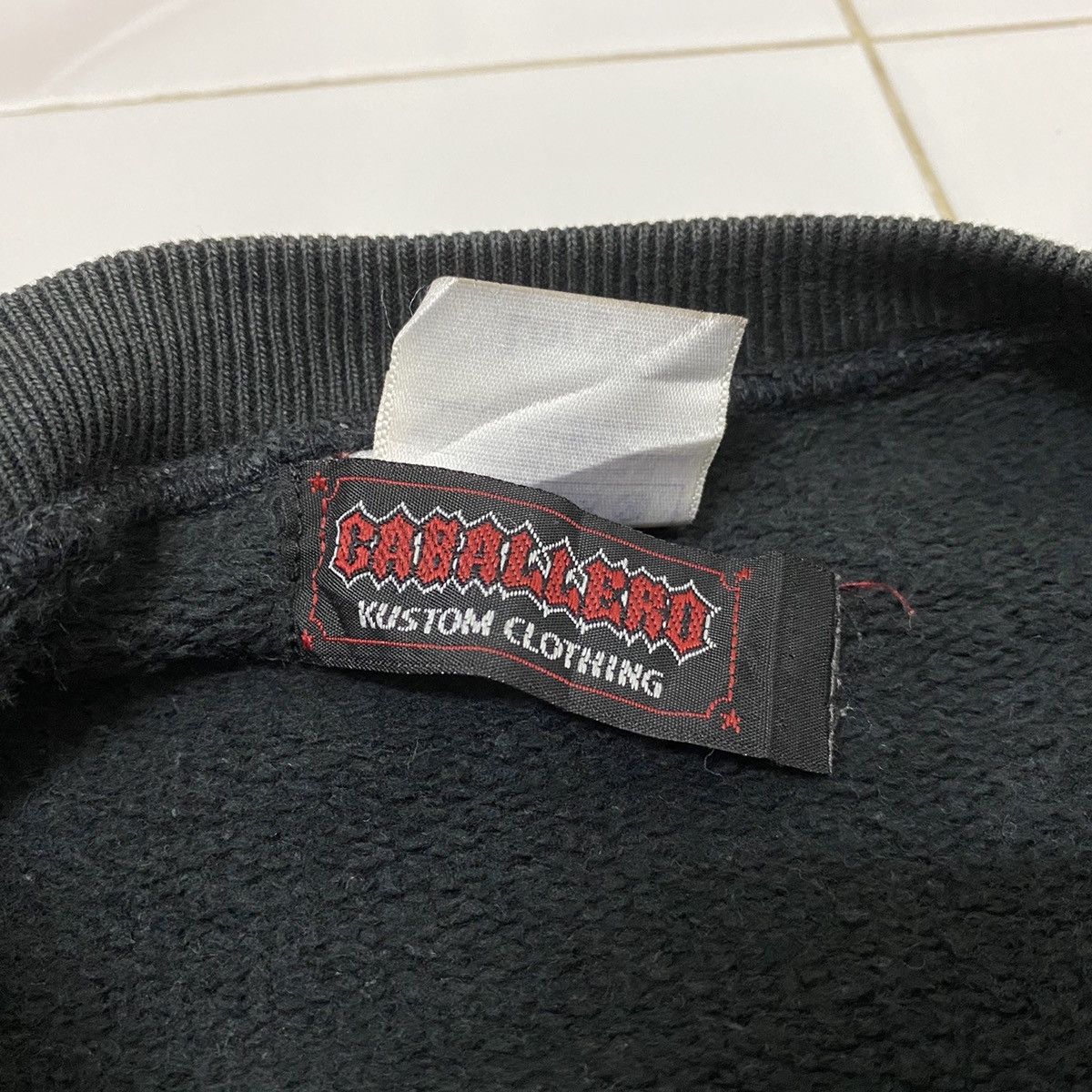 Vintage CABALLERO CUSTOM Big Logo Sweatshirt Pullover Size US L / EU 52-54 / 3 - 6 Thumbnail