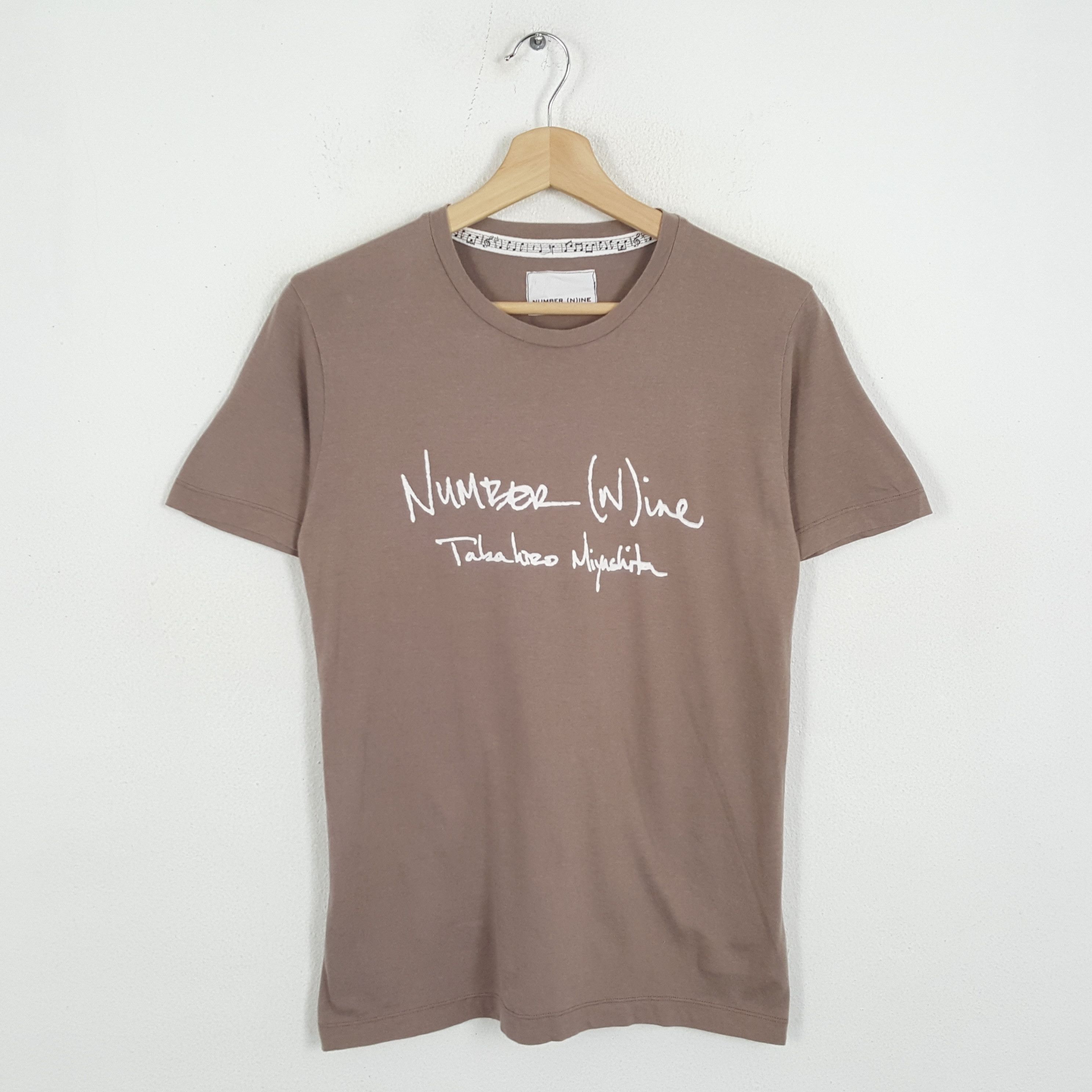 image of Number N Ine x Vintage Number (N)Ine T-Shirts in Brown, Men's (Size Small)