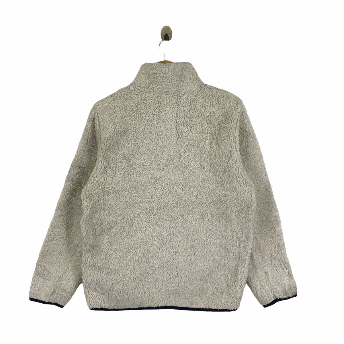 Vintage LOGOS Classic Retro-X Fleece Deep Pile Sweater Jacket Size US M / EU 48-50 / 2 - 2 Thumbnail