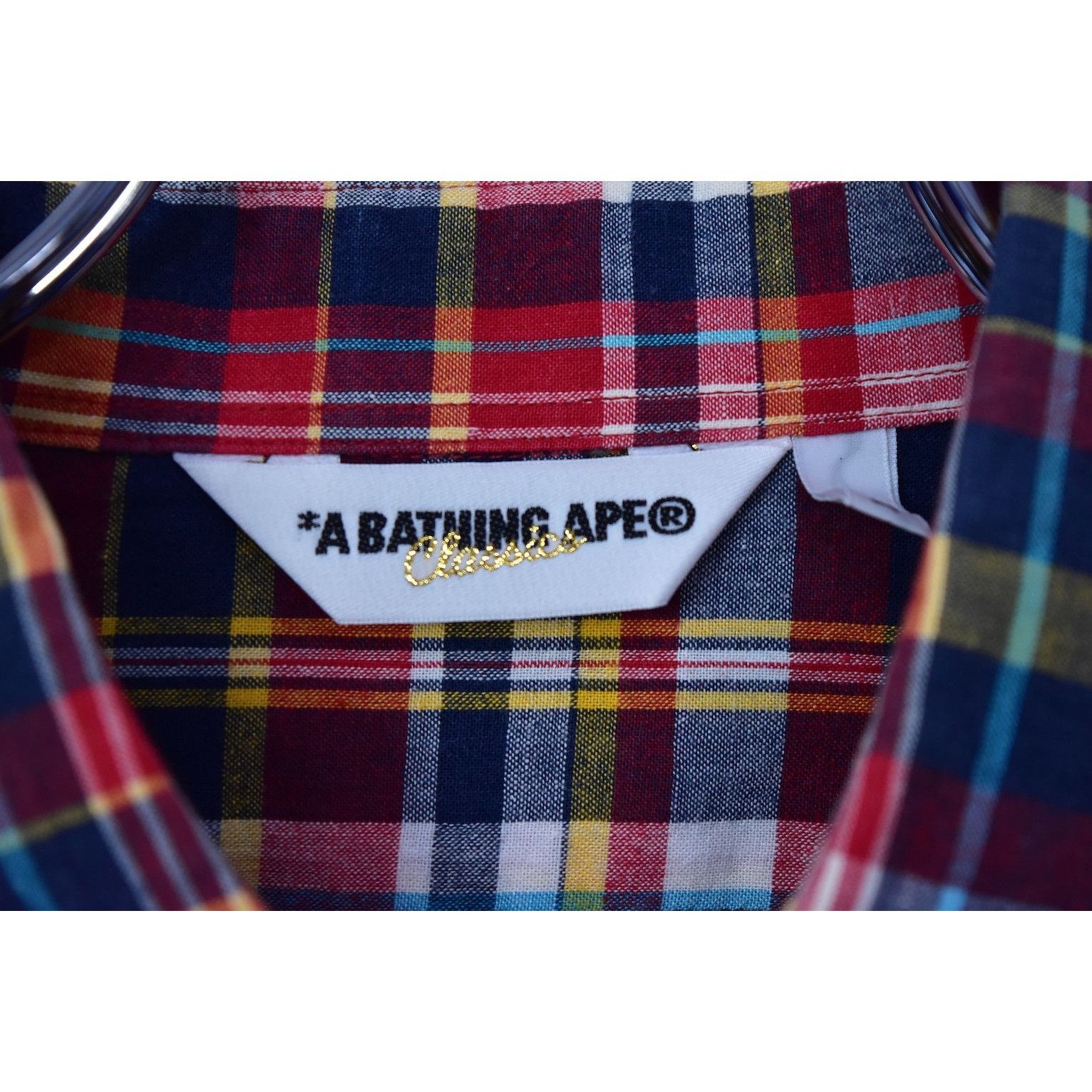 Bape × Nigo small logo check shirt 29212 - 865 50 Size US M / EU 48-50 / 2 - 3 Thumbnail