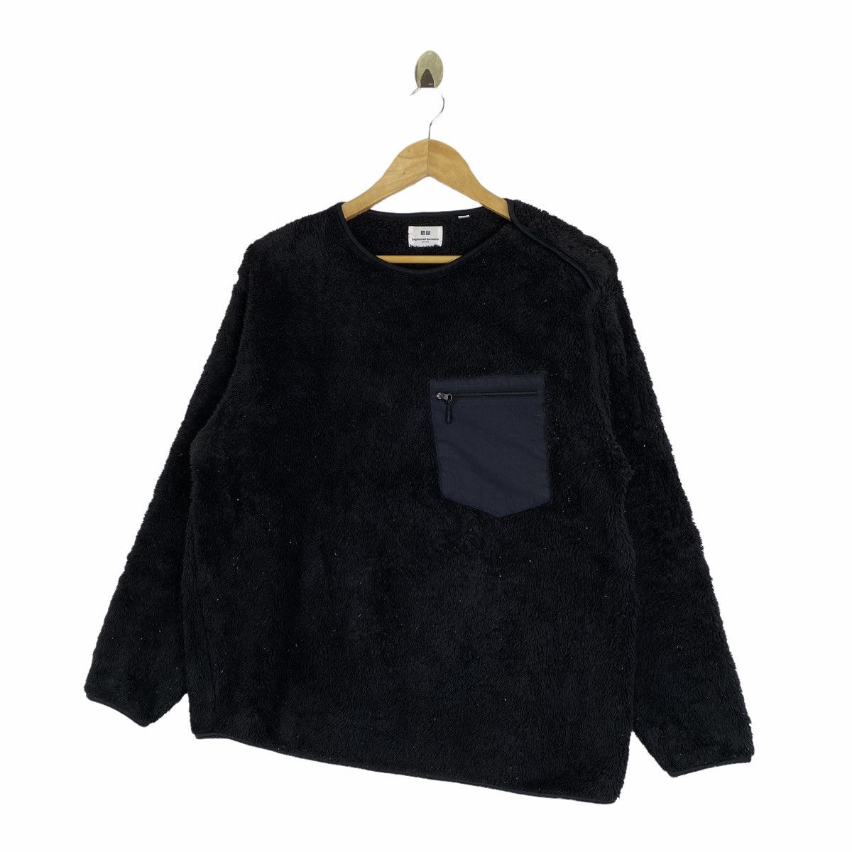 Engineered Garments × Japanese Brand × Uniqlo UNIQLO ENGINEERED GARMENT Classic Retro X Fleece Sweatshirt Size US M / EU 48-50 / 2 - 3 Thumbnail