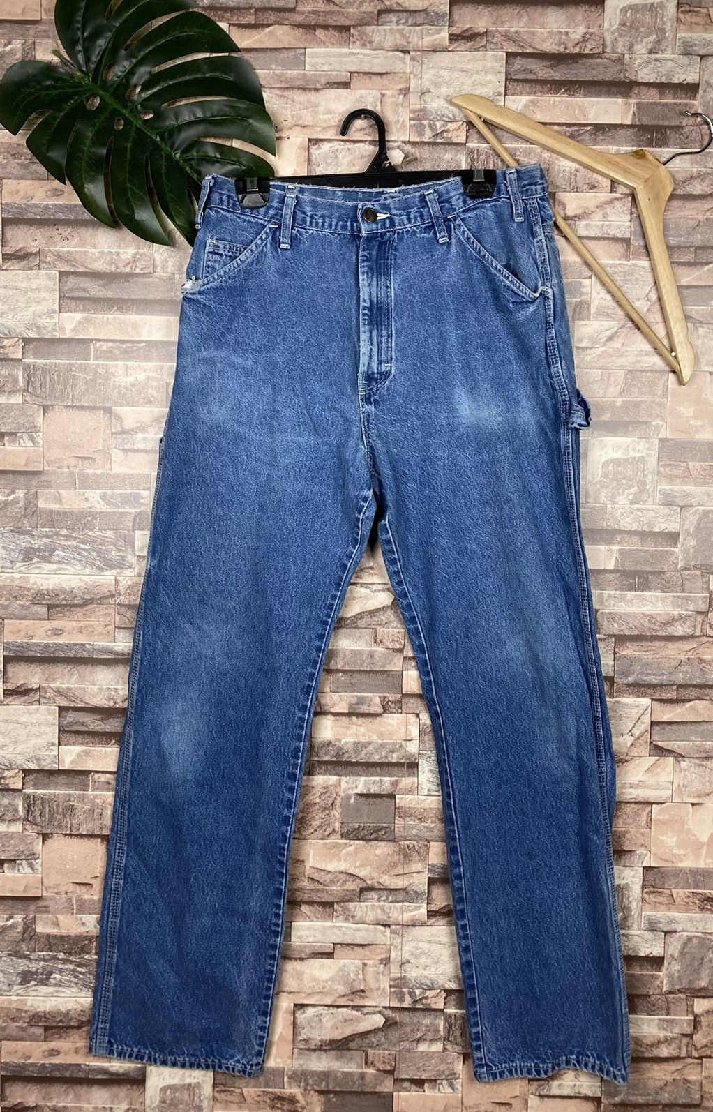 Dickies Carpenter Blue Denim Distressed