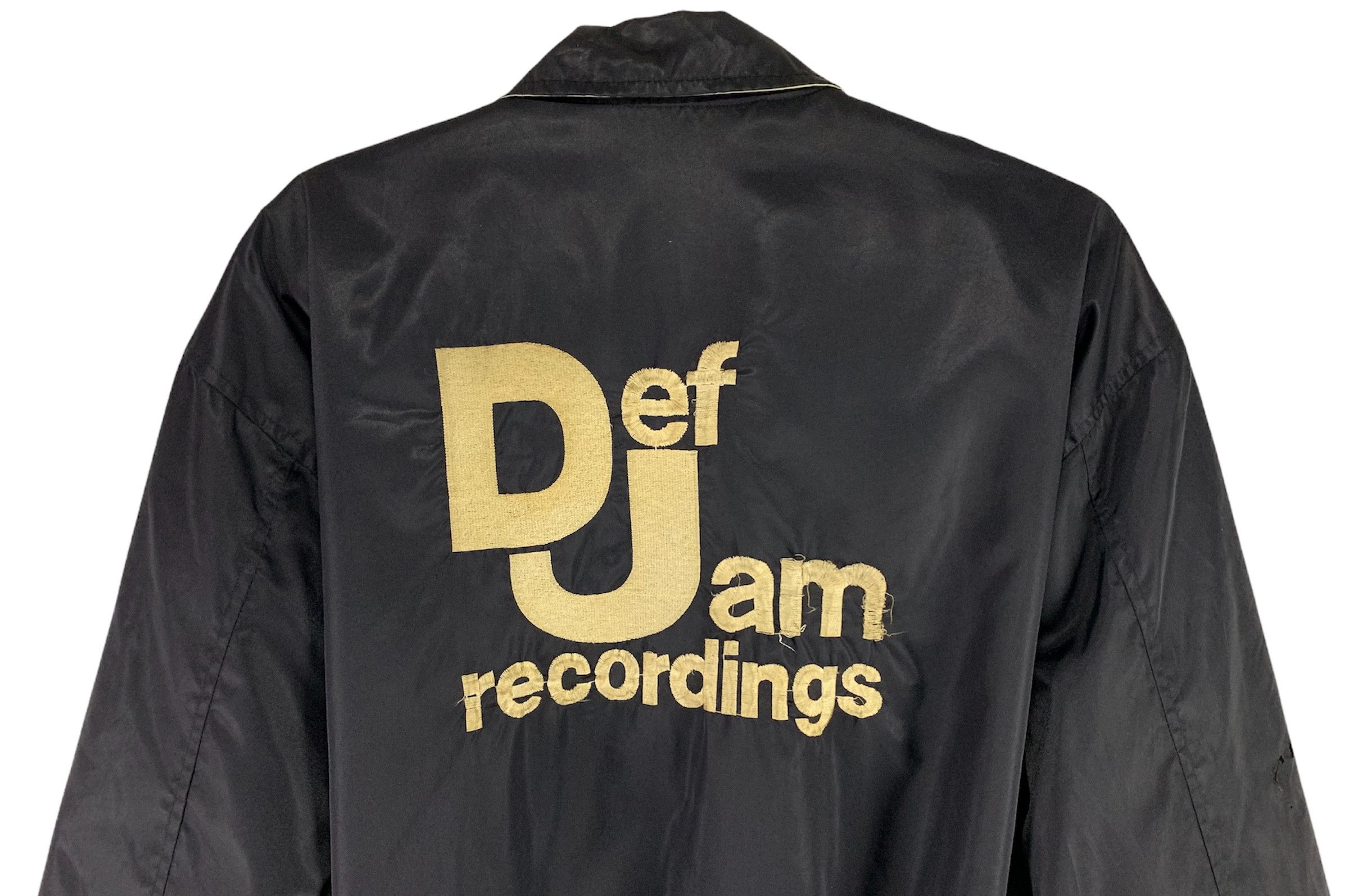 Rap Tees × Vintage Def jam recording spellout embroidered logo vtg 90s jacket Size US M / EU 48-50 / 2 - 5 Thumbnail