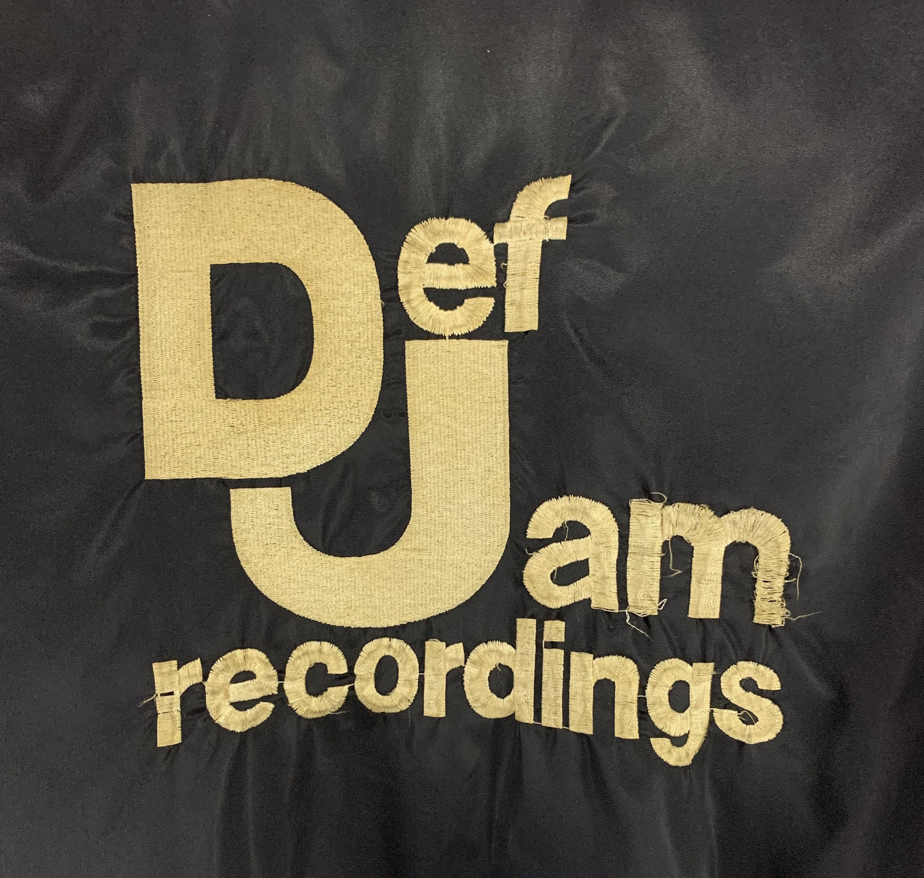 Rap Tees × Vintage Def jam recording spellout embroidered logo vtg 90s jacket Size US M / EU 48-50 / 2 - 6 Thumbnail