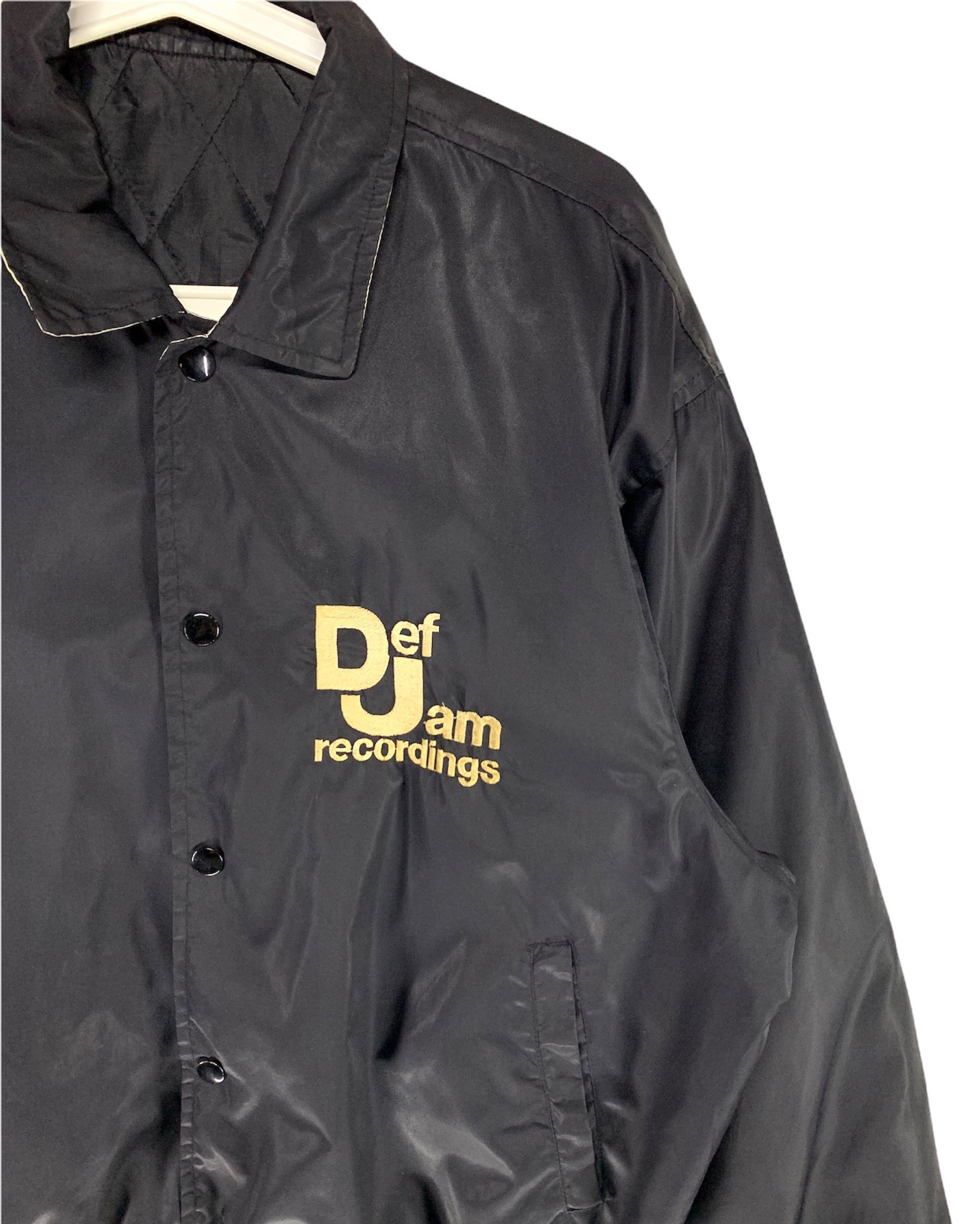 Rap Tees × Vintage Def jam recording spellout embroidered logo vtg 90s jacket Size US M / EU 48-50 / 2 - 4 Thumbnail
